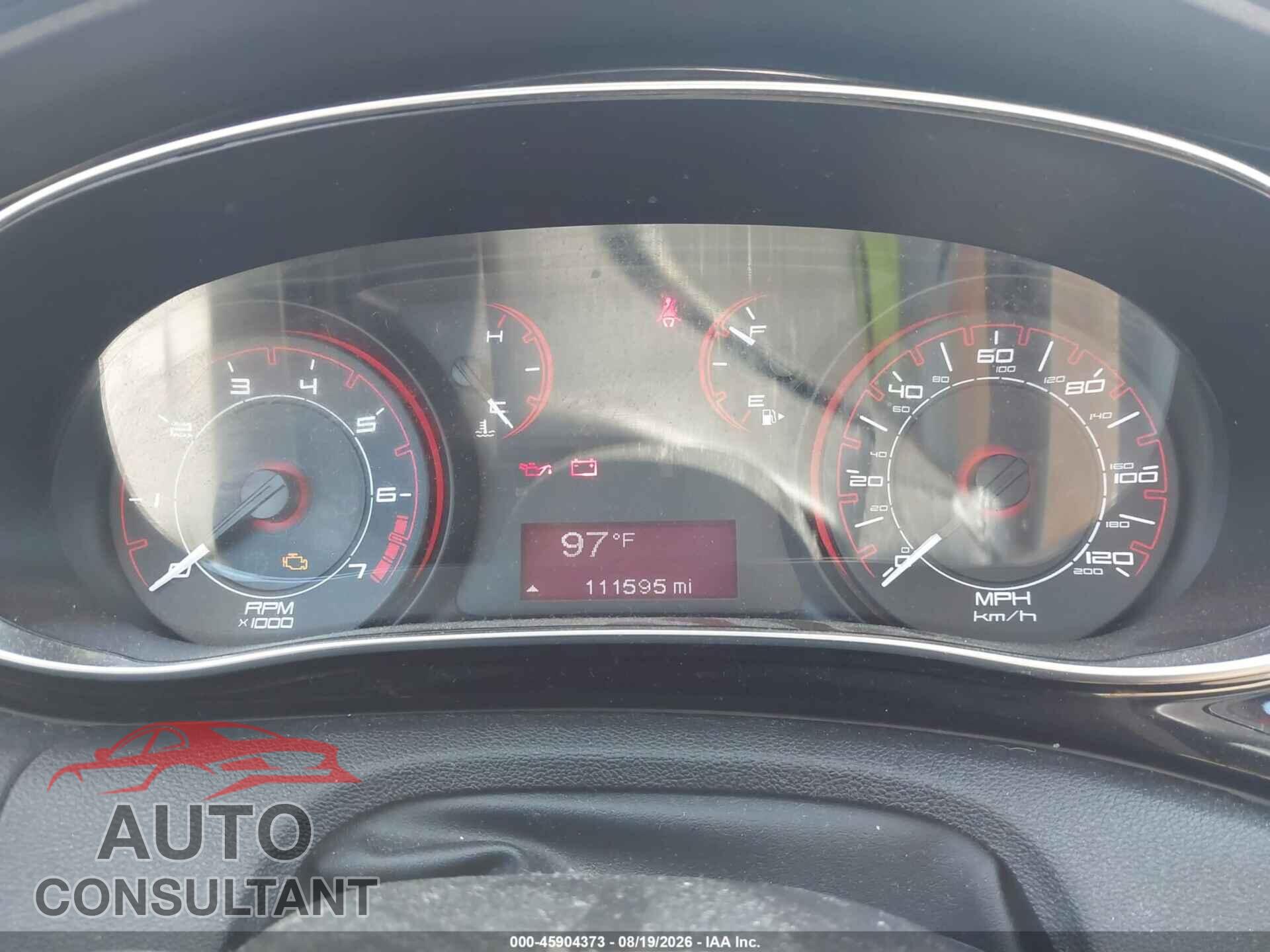 DODGE DART 2013 - 1C3CDFBH0DD708551