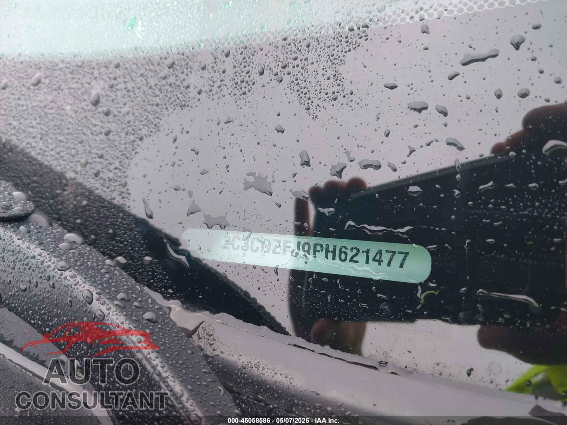 DODGE CHALLENGER 2023 - 2C3CDZFJ9PH621477