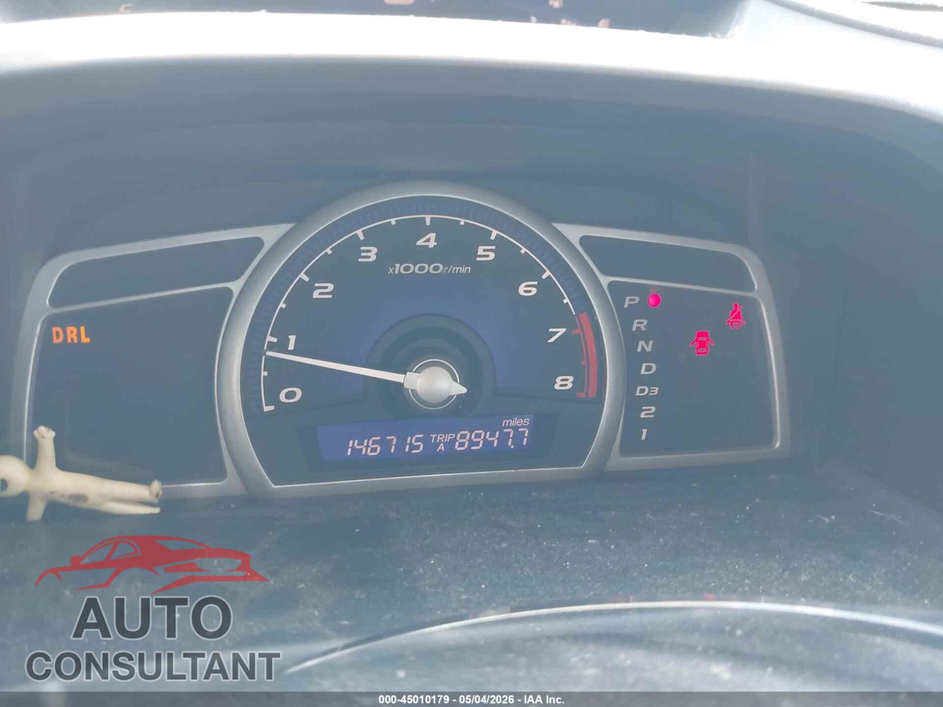 HONDA CIVIC 2010 - 19XFA1F8XAE028231