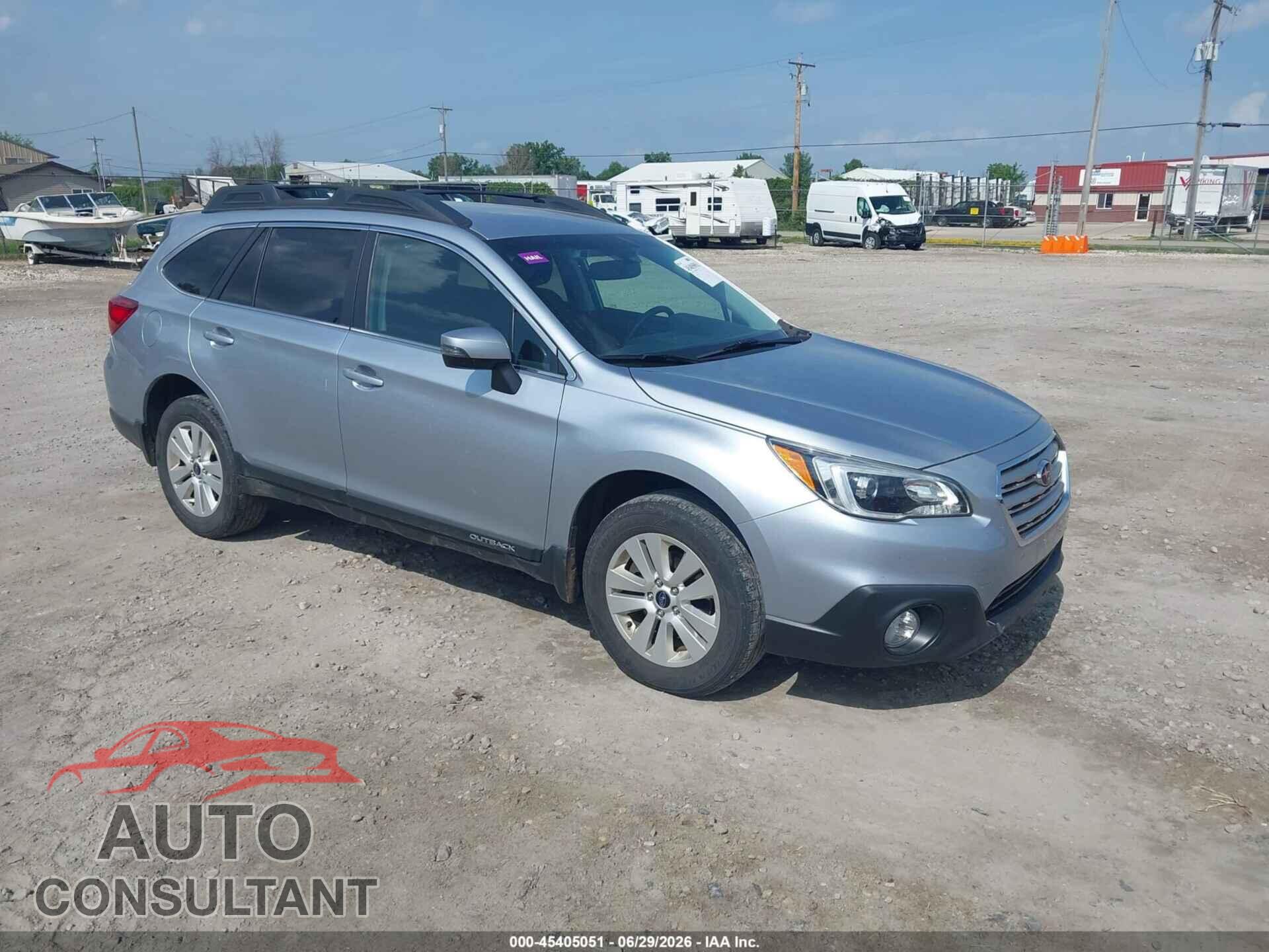 SUBARU OUTBACK 2015 - 4S4BSBFC9F3343473
