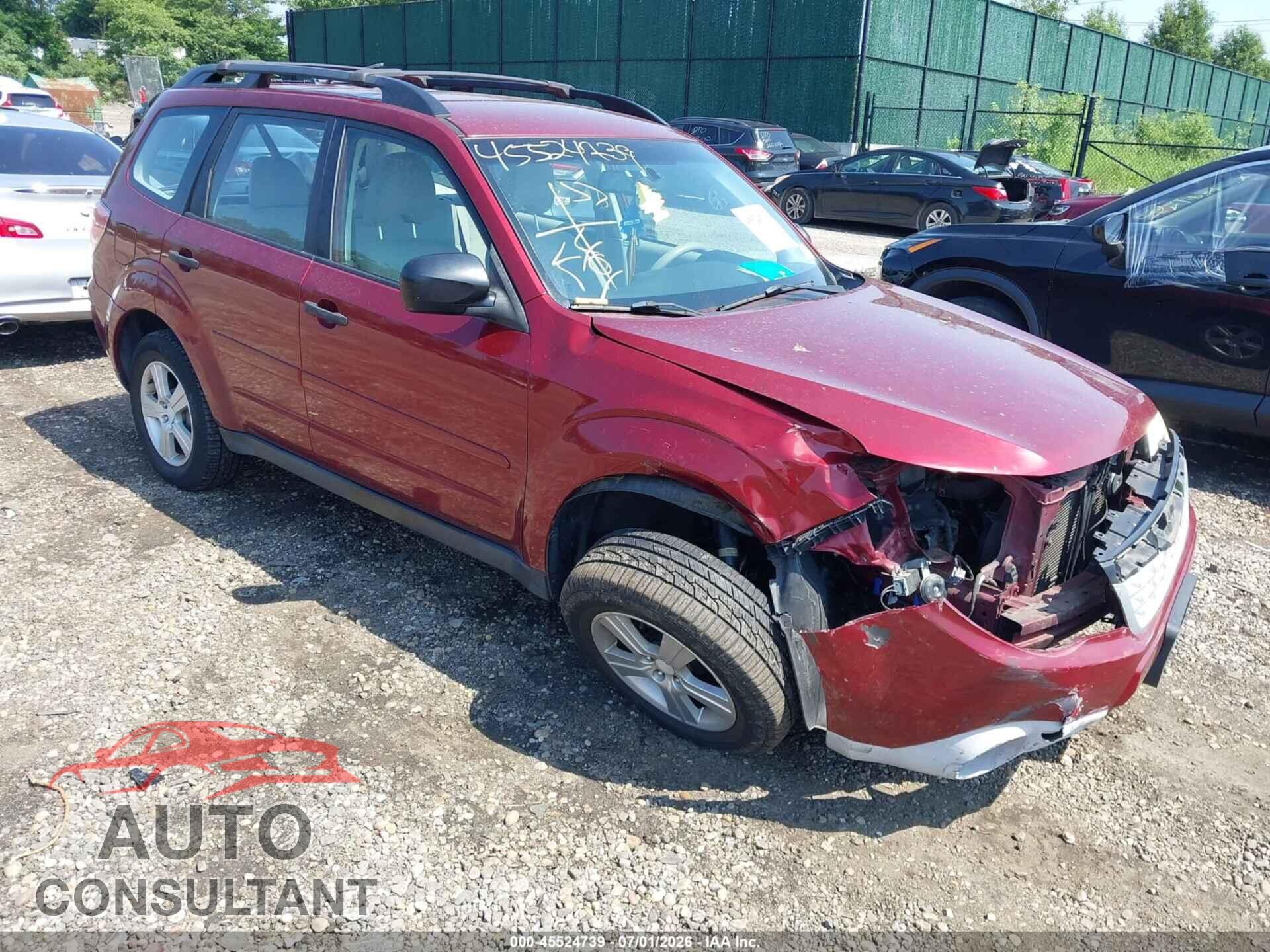 SUBARU FORESTER 2012 - JF2SHABC8CH413953