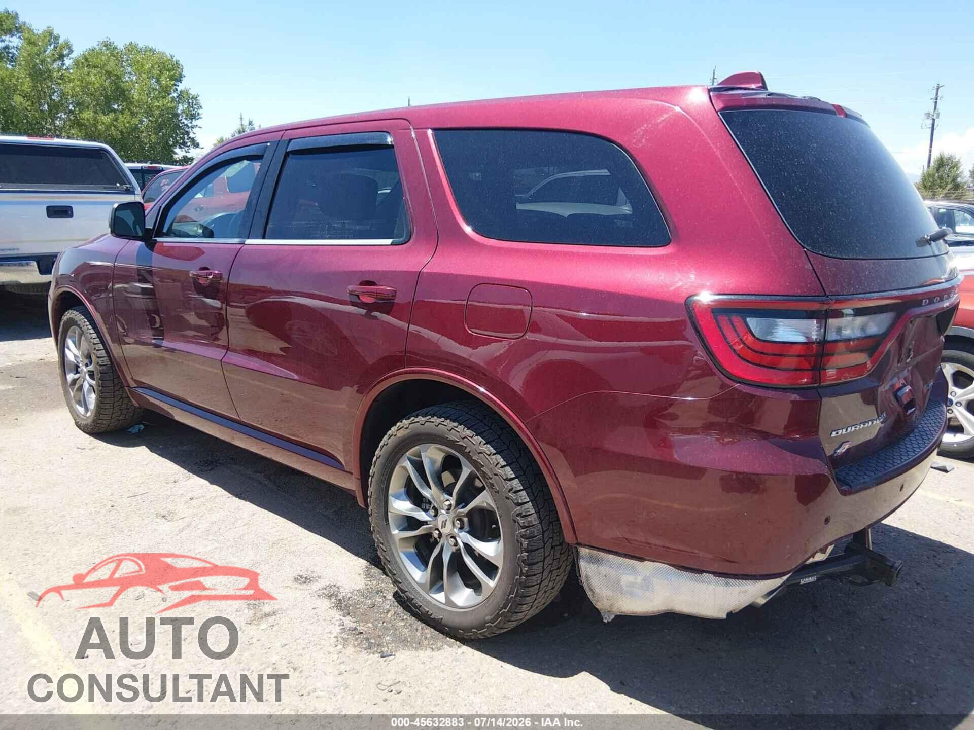DODGE DURANGO 2019 - 1C4RDJDG7KC827309
