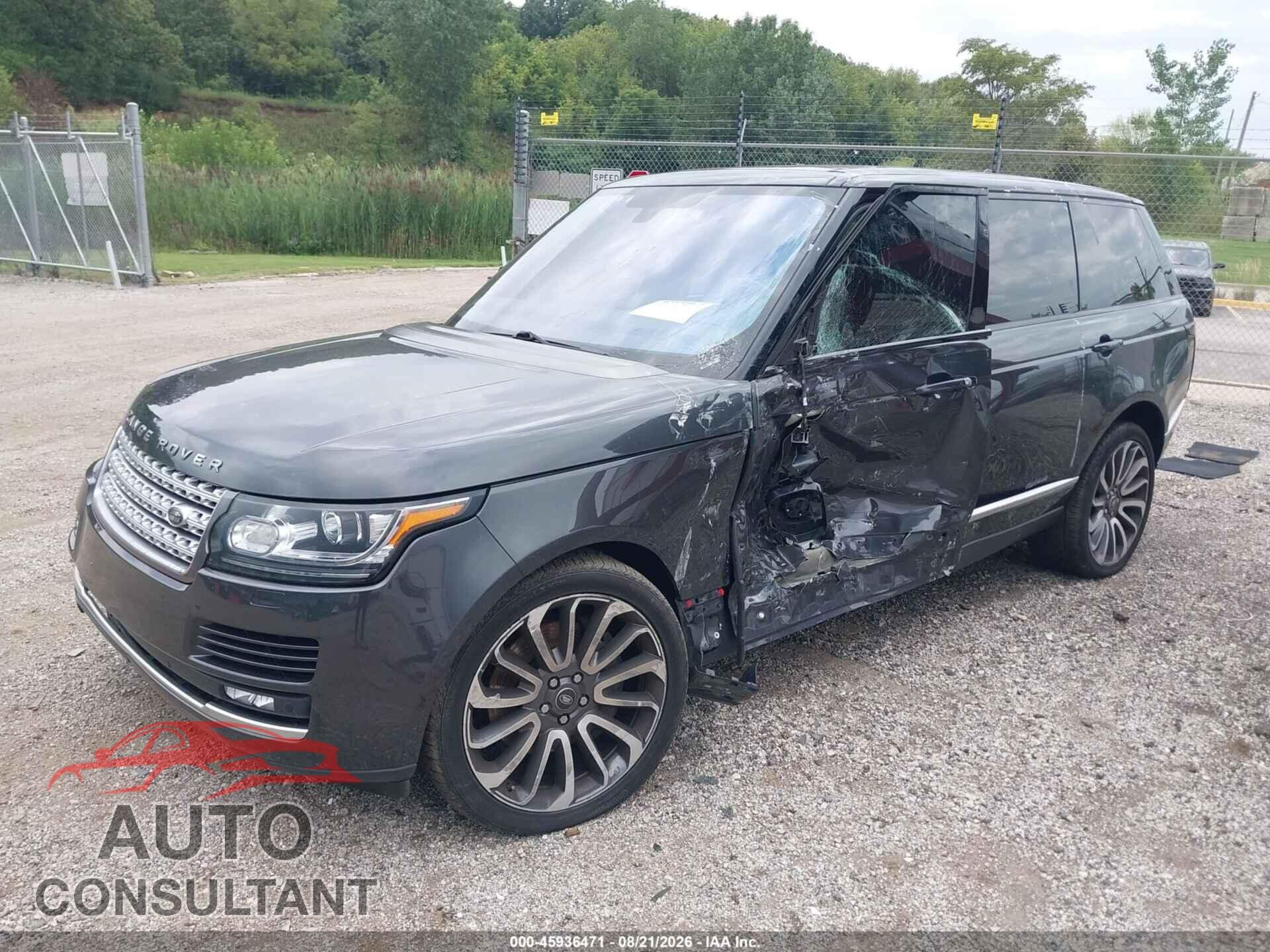 LAND ROVER RANGE ROVER 2016 - SALGS3EF7GA301689