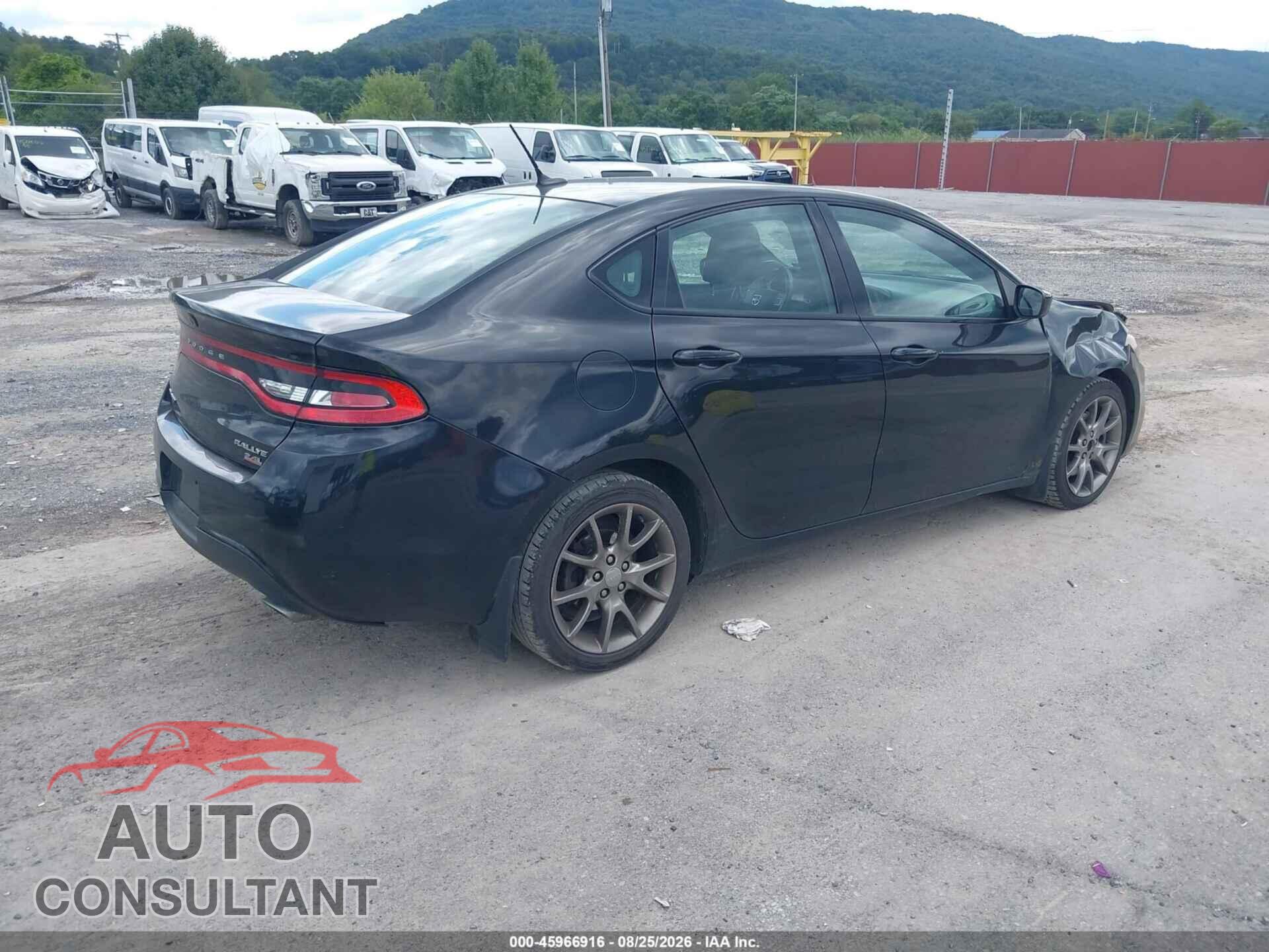 DODGE DART 2014 - 1C3CDFBB3ED674912