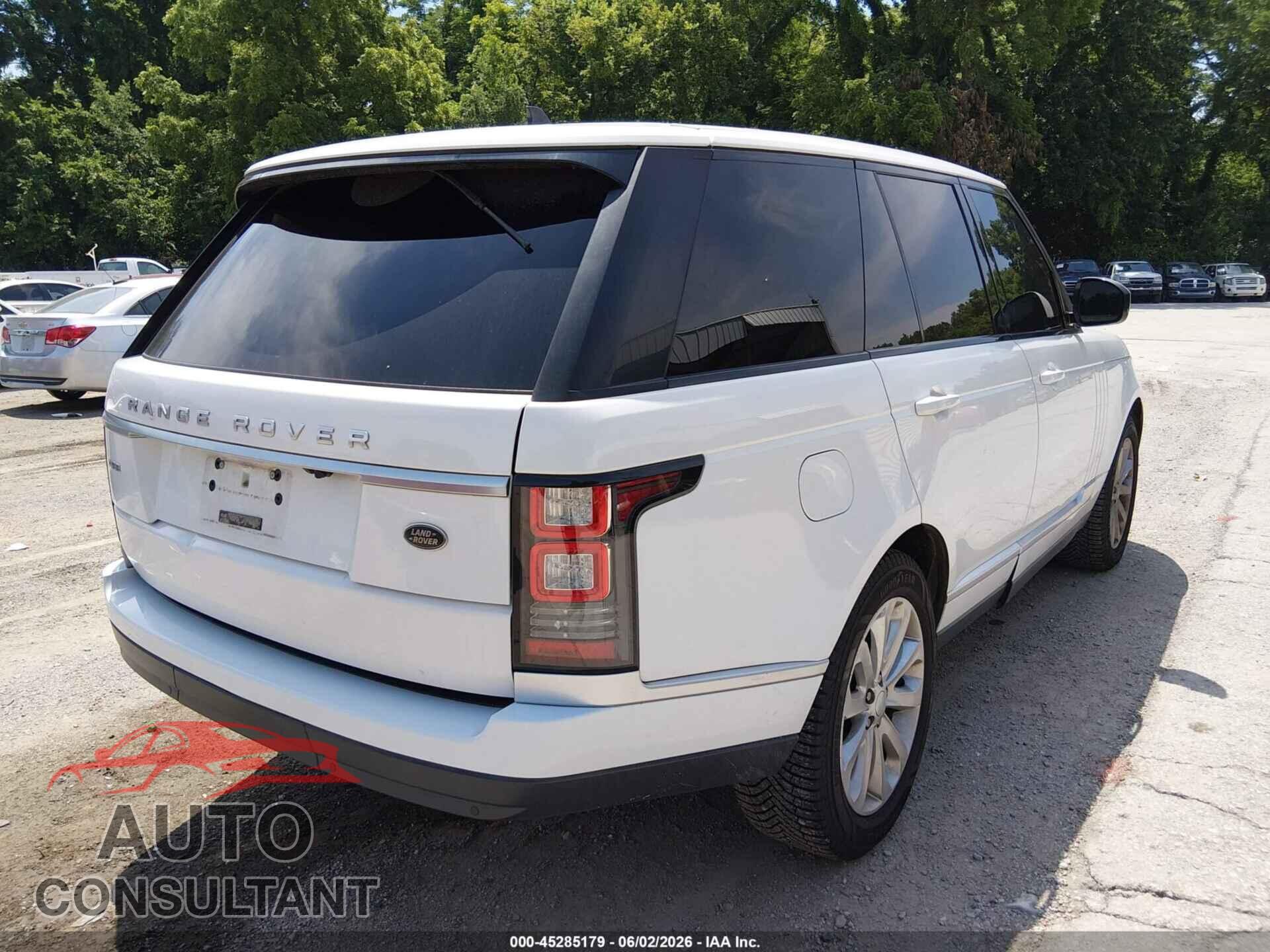 LAND ROVER RANGE ROVER 2016 - SALGS2PF3GA306167