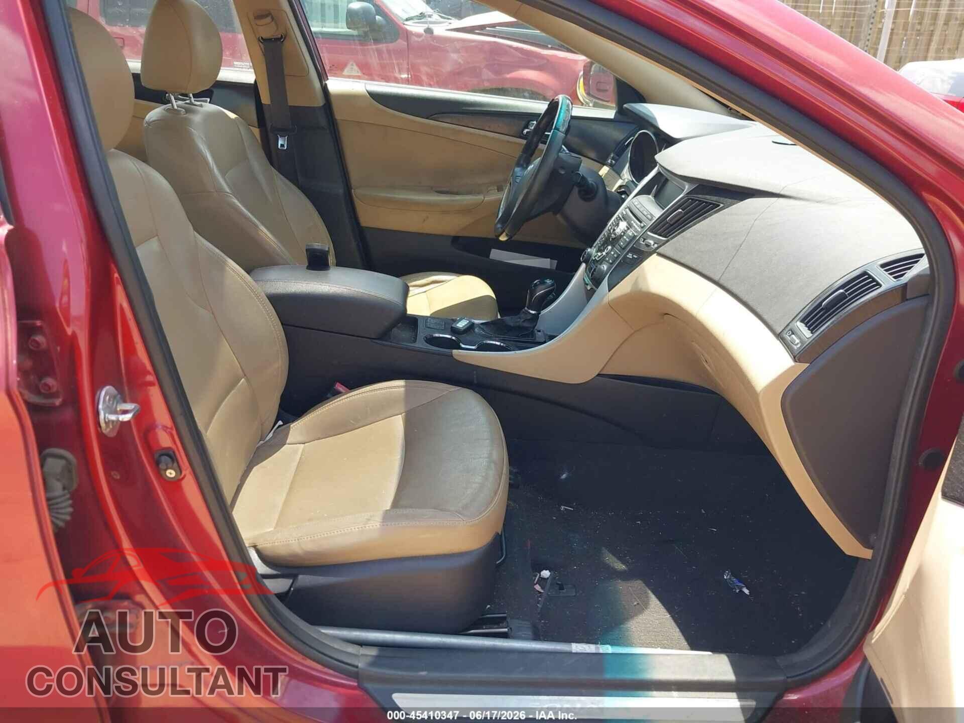 HYUNDAI SONATA 2011 - 5NPEC4AC0BH169244