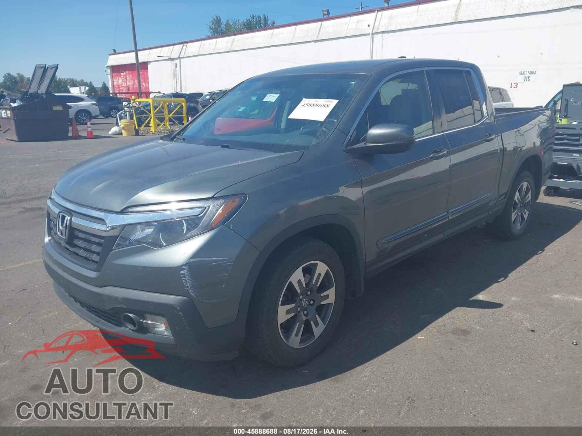 HONDA RIDGELINE 2018 - 5FPYK3F62JB005379