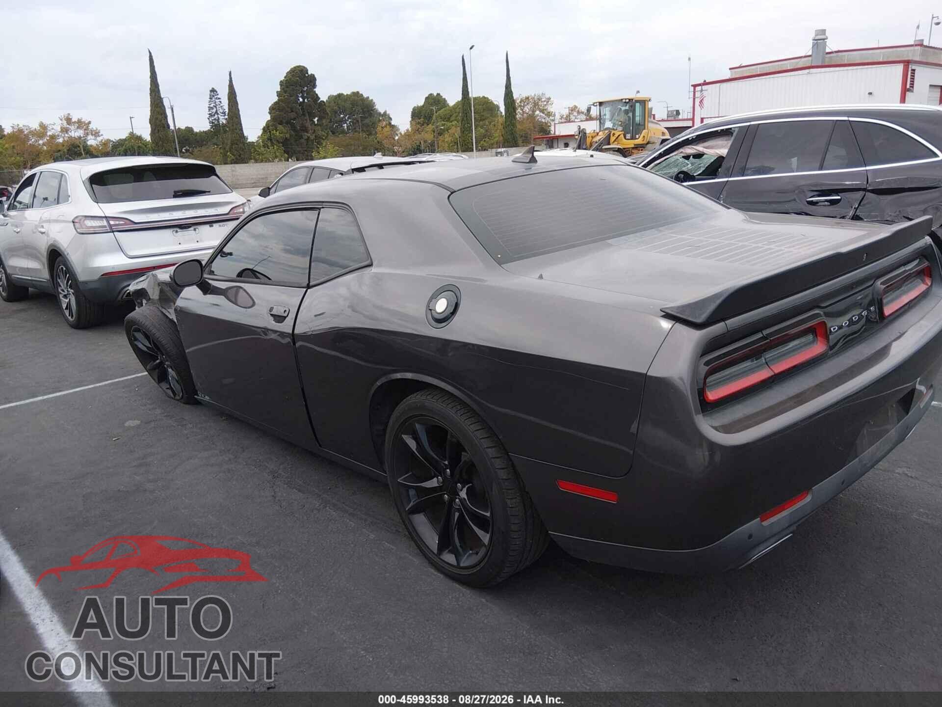 DODGE CHALLENGER 2016 - 2C3CDZAG9GH337956