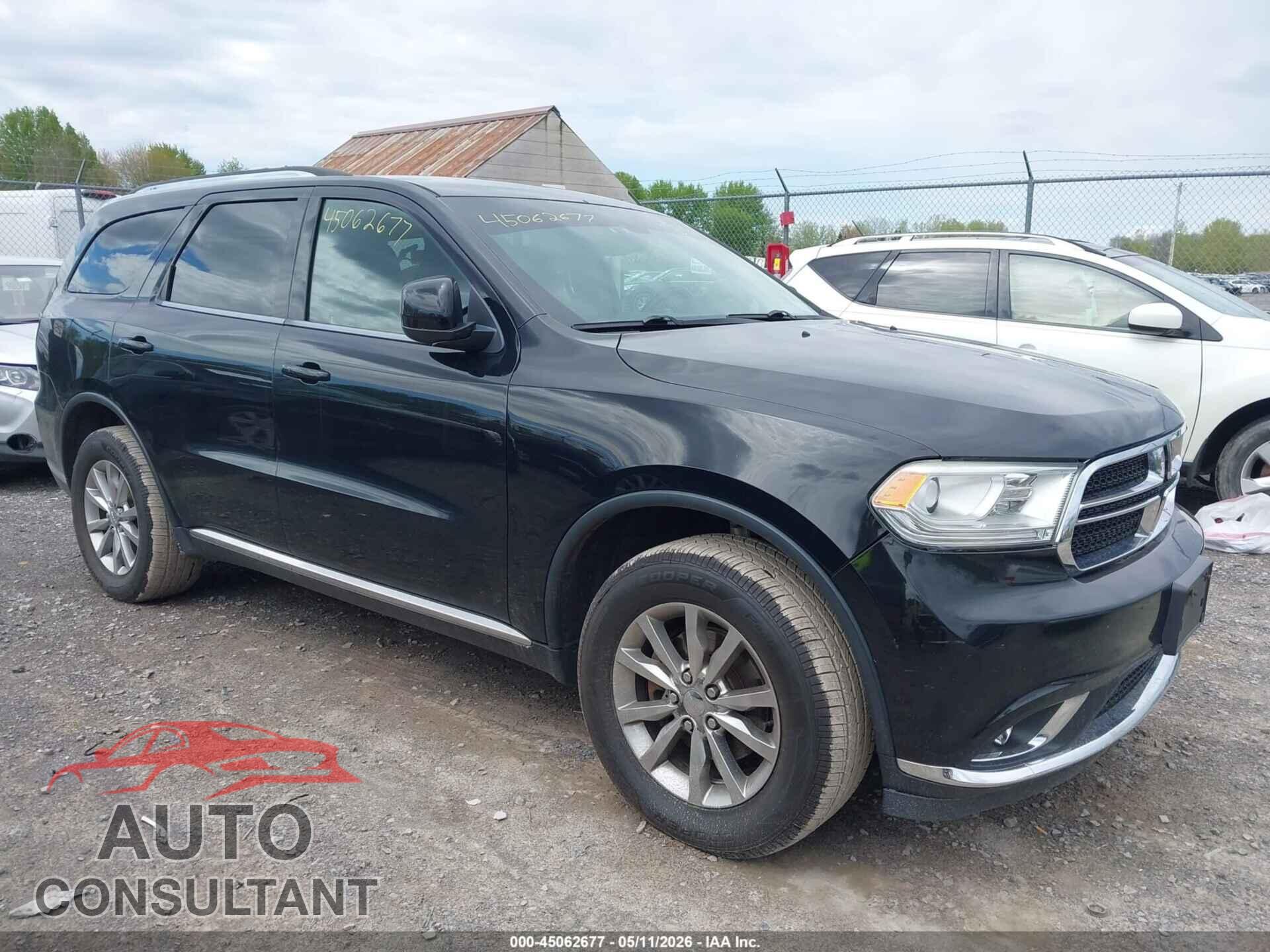 DODGE DURANGO 2017 - 1C4RDJAG4HC820668