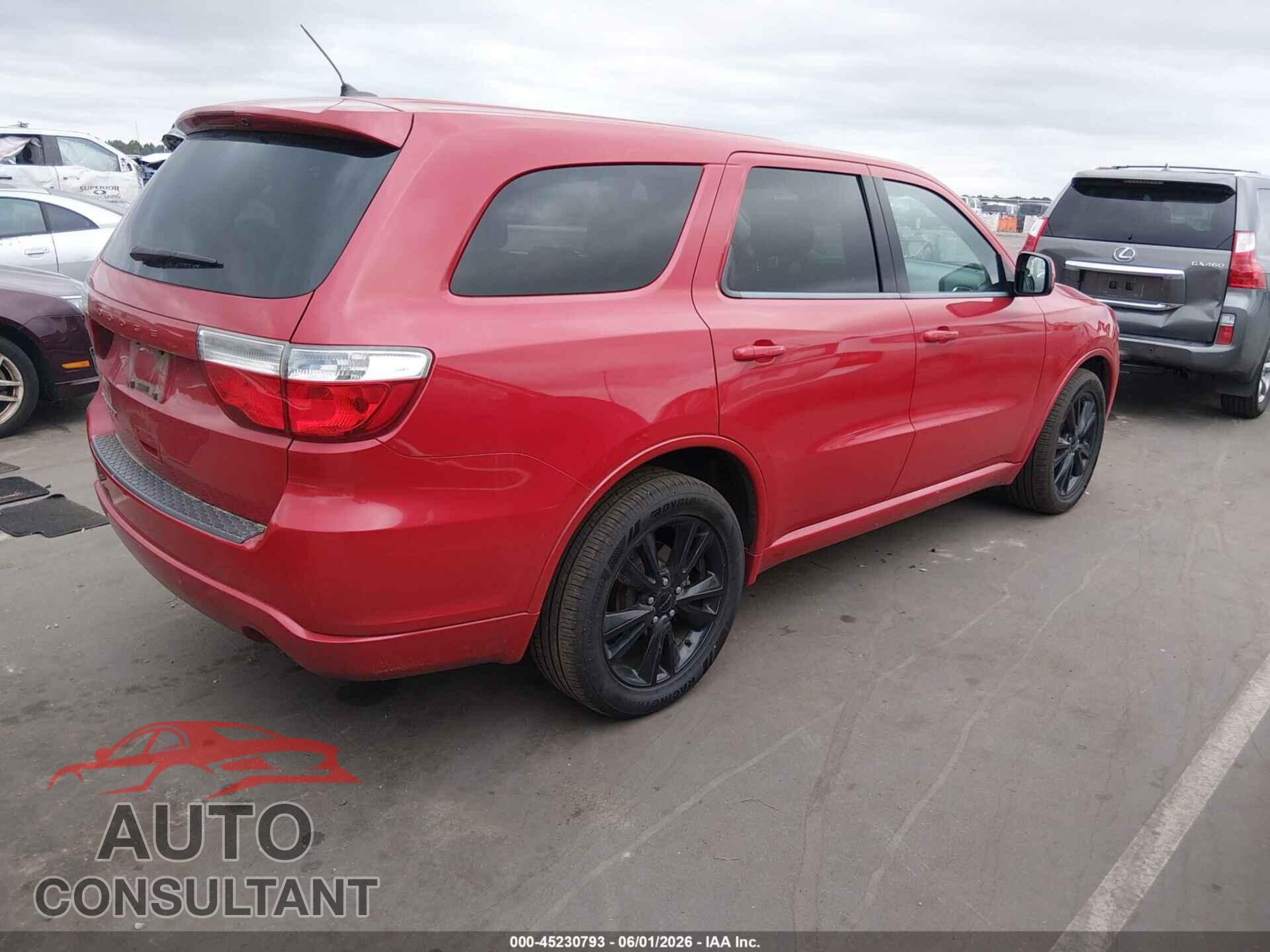 DODGE DURANGO 2013 - 1C4RDHAG2DC694166
