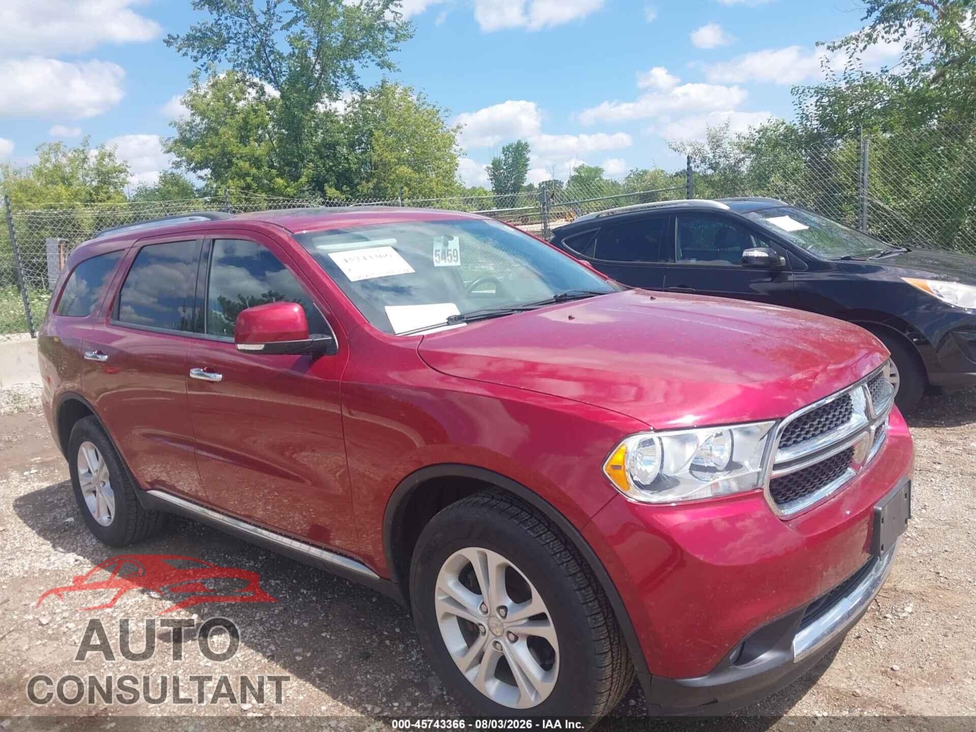 DODGE DURANGO 2013 - 1C4RDJDG0DC667938