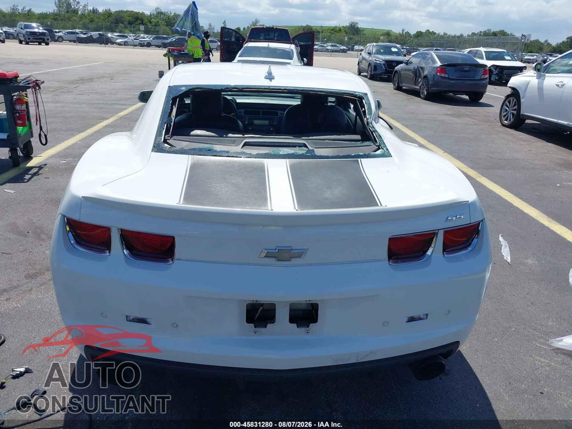CHEVROLET CAMARO 2012 - 2G1FT1EW2C9206038