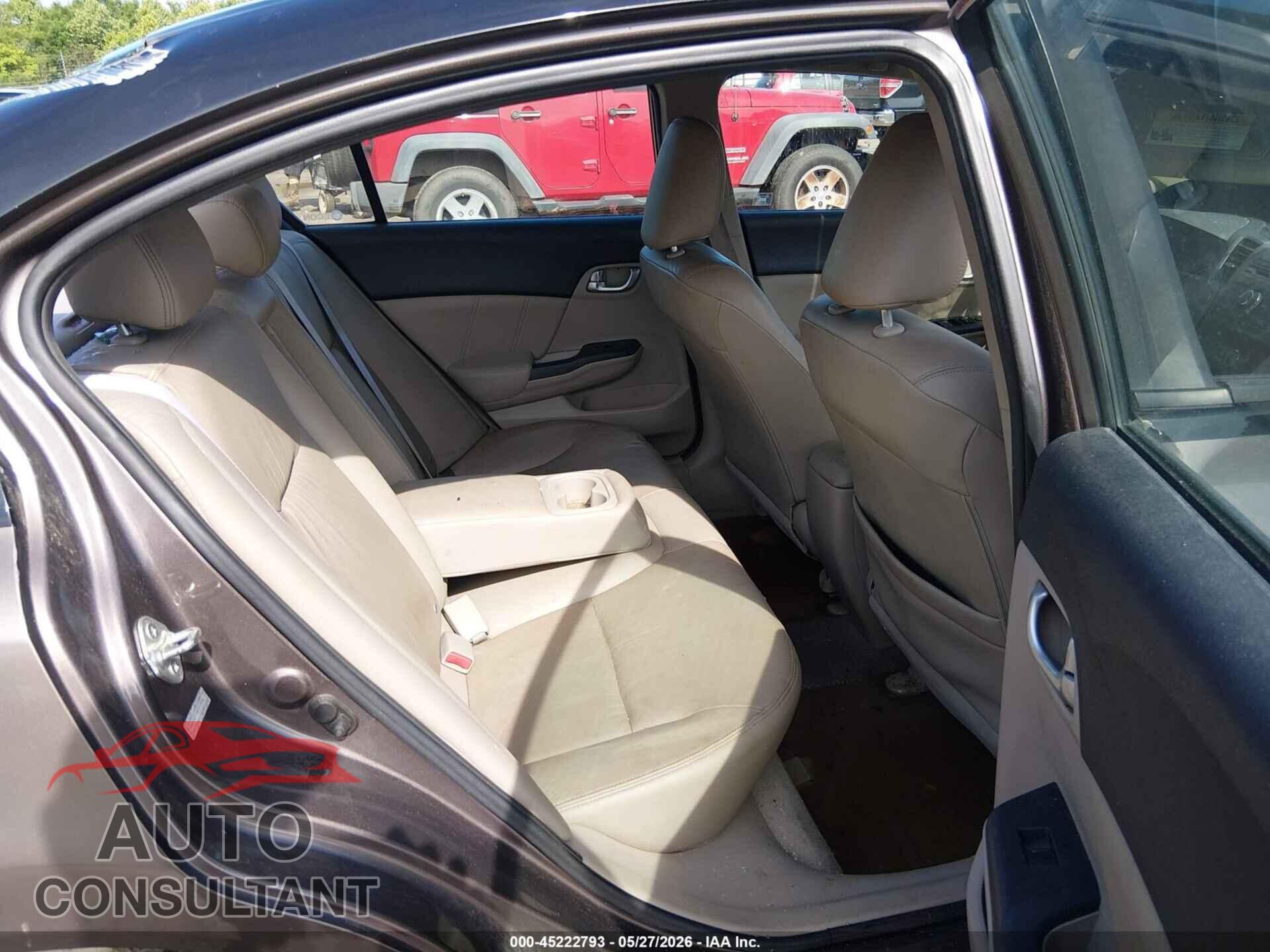 HONDA CIVIC 2012 - 2HGFB2F97CH518436