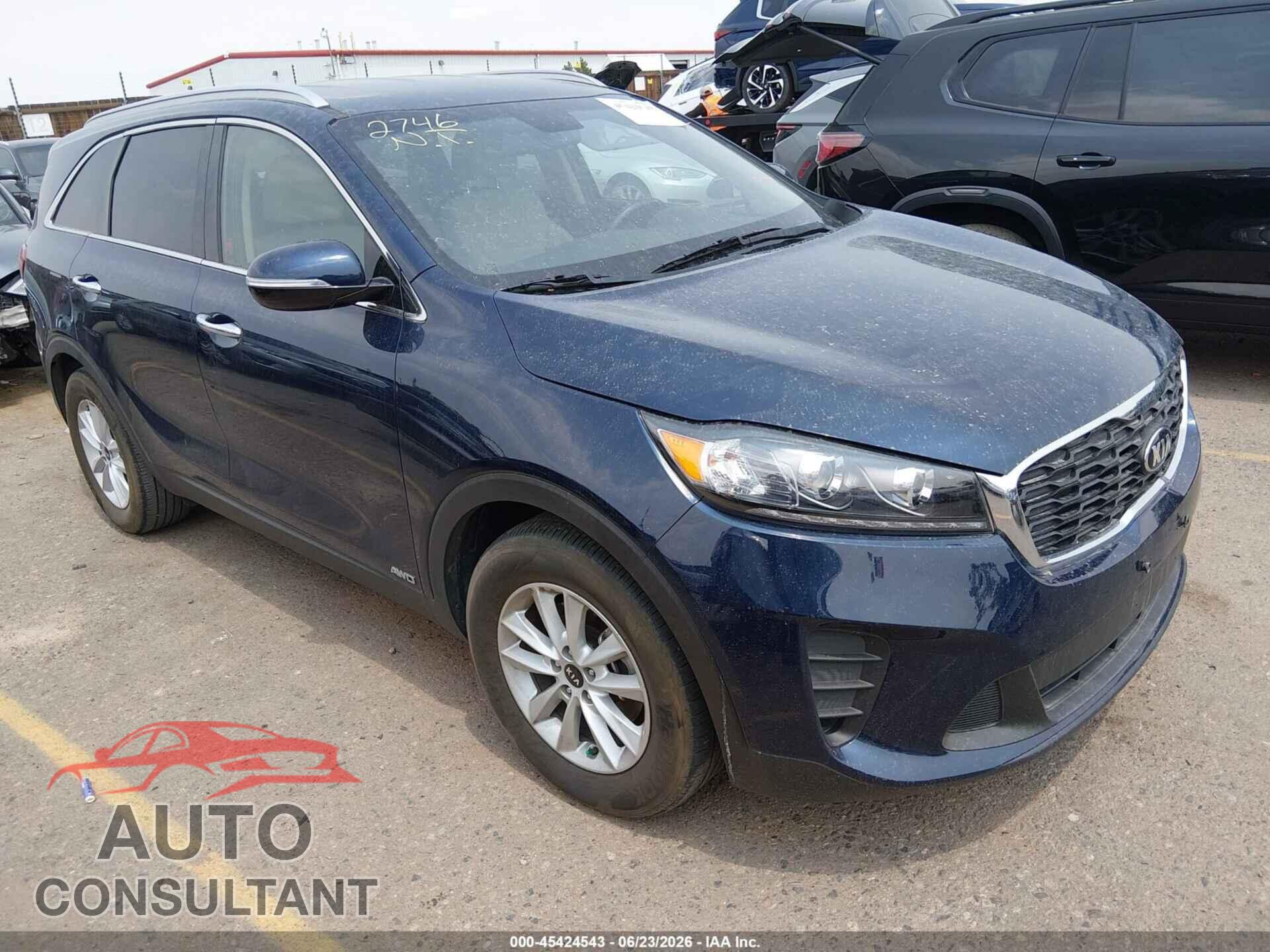 KIA SORENTO 2019 - 5XYPGDA54KG550374