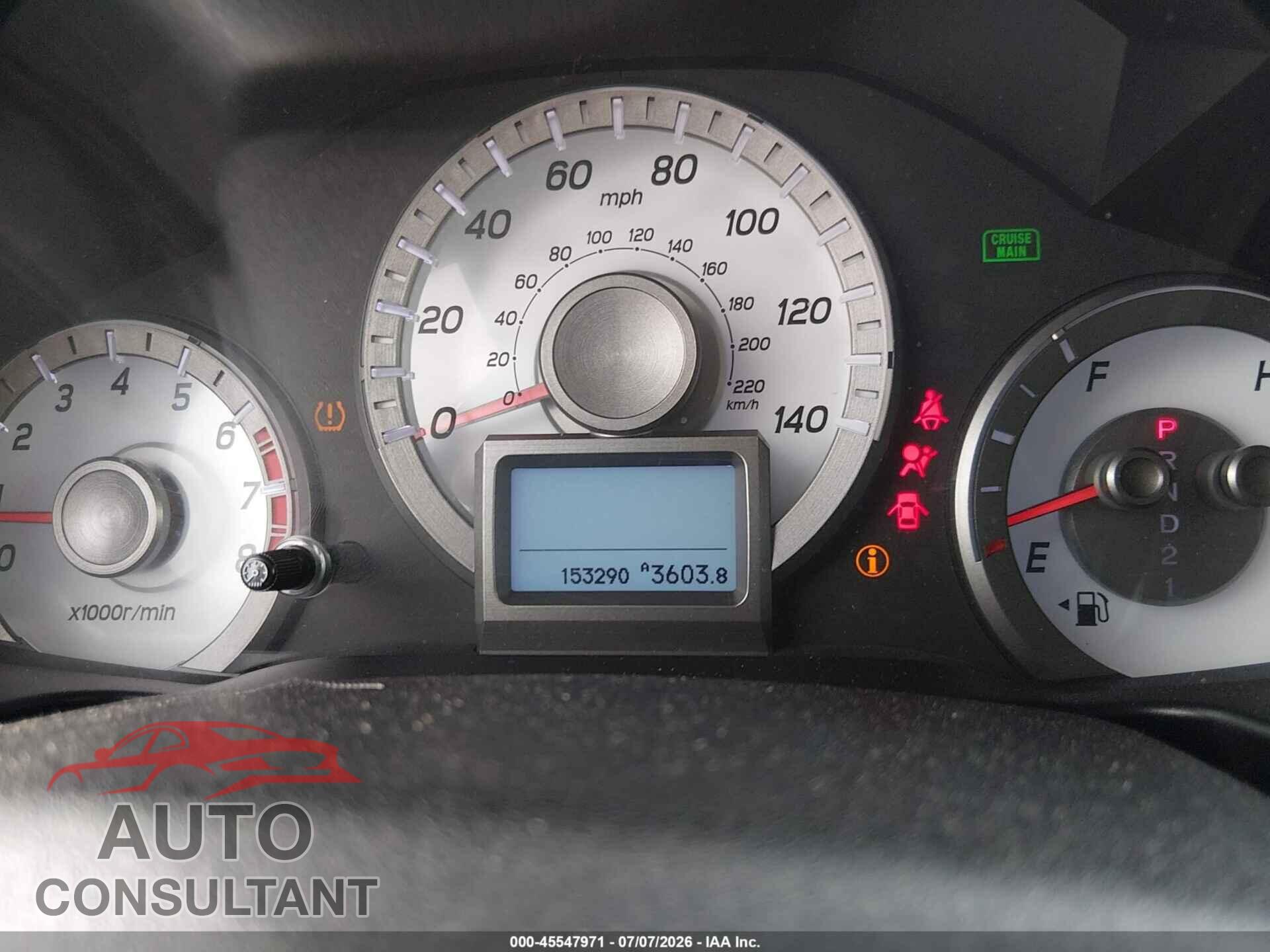 HONDA PILOT 2012 - 5FNYF4H94CB059196