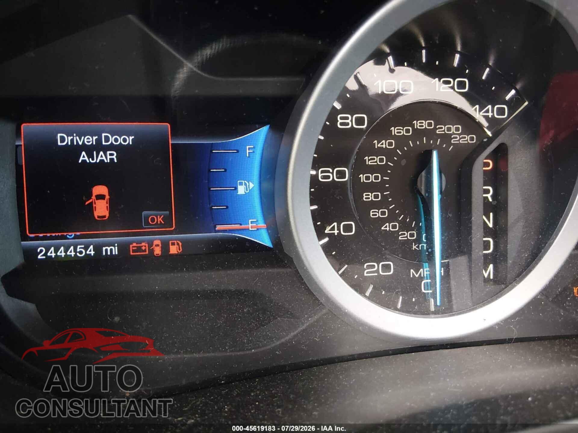 FORD EXPLORER 2014 - 1FM5K7F88EGC20146