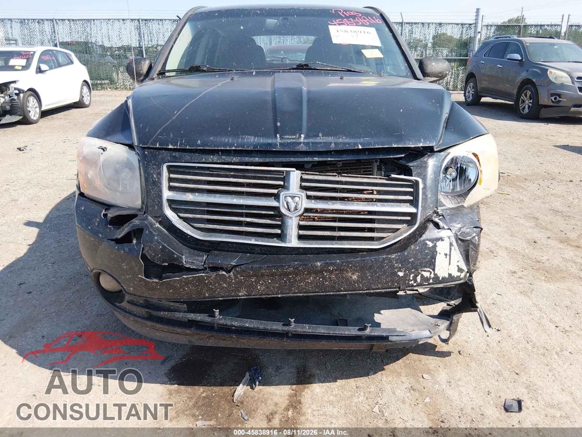 DODGE CALIBER 2012 - 1C3CDWDA1CD533676