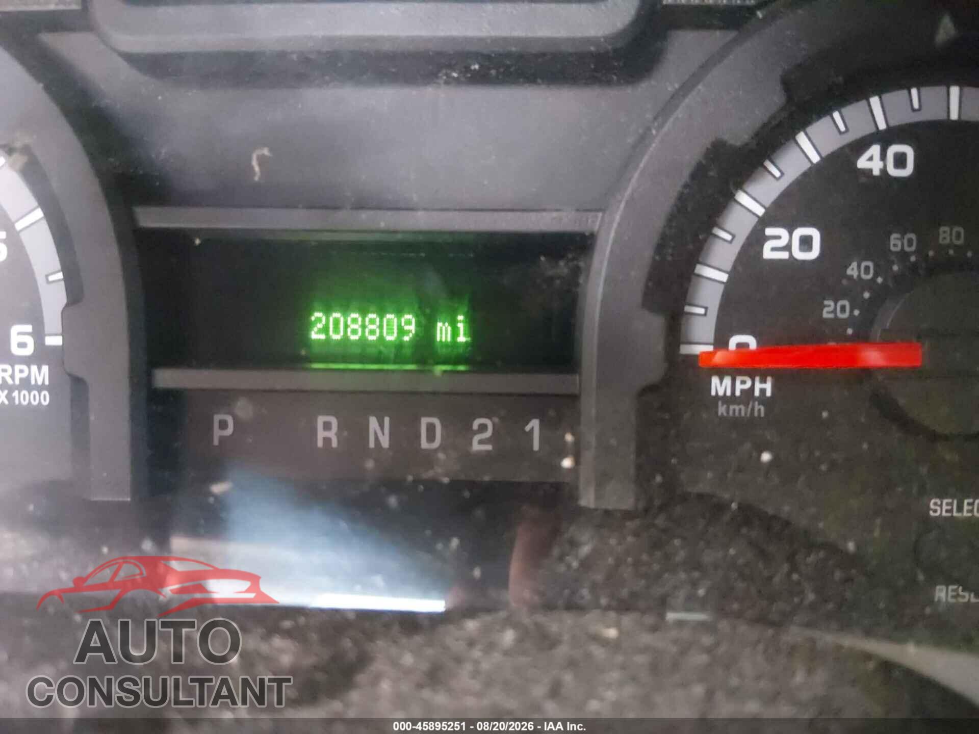 FORD E-350 SUPER DUTY 2013 - 1FBNE3BL4DDB06356