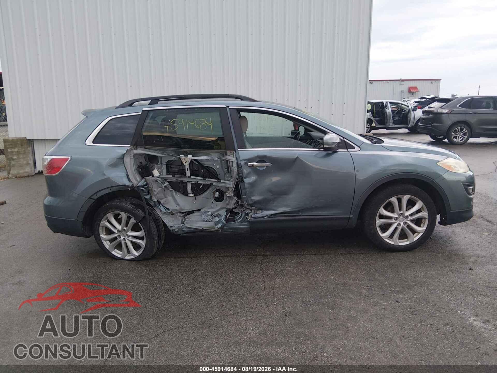 MAZDA CX-9 2012 - JM3TB2DA7C0358780