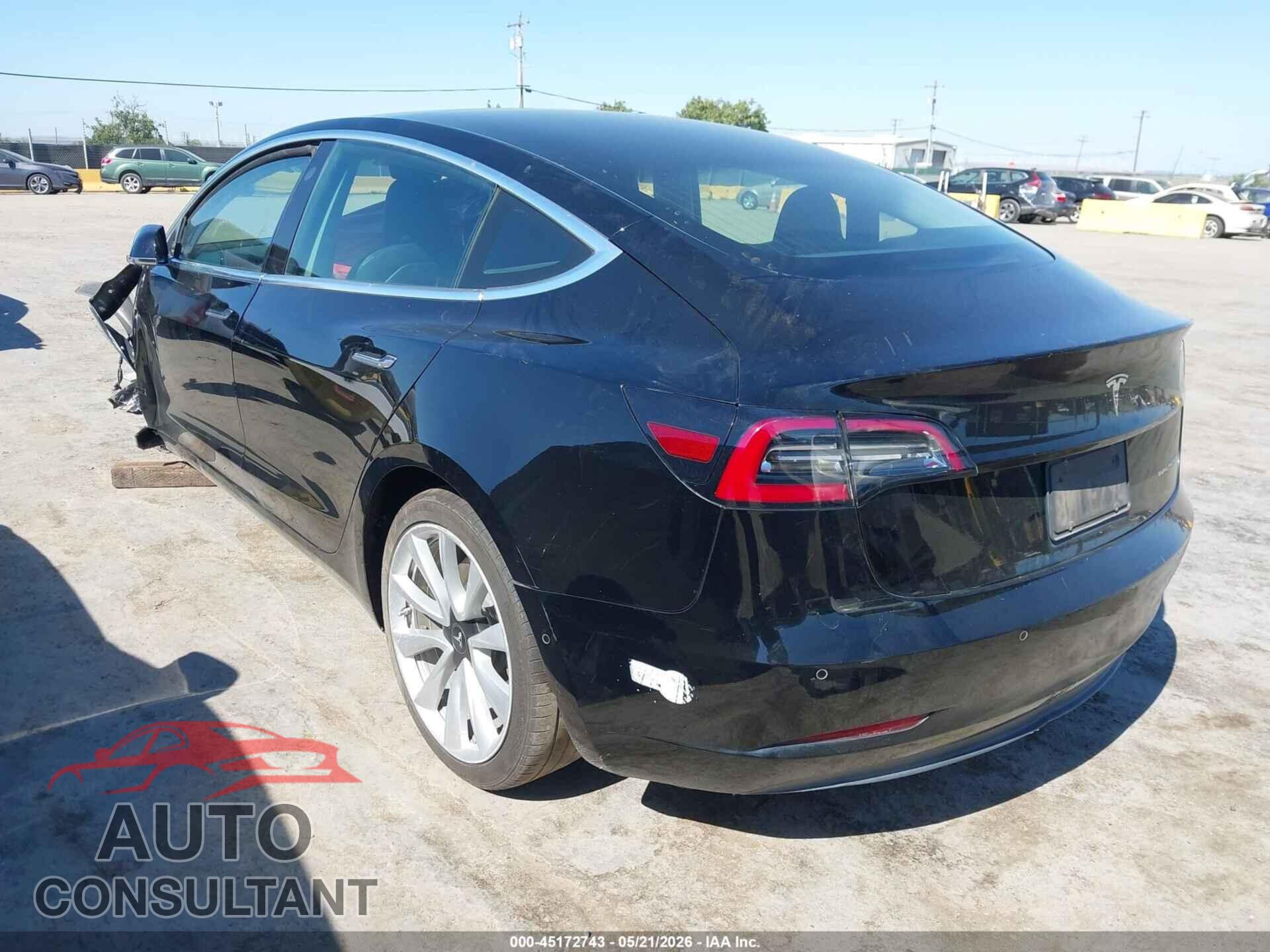 TESLA MODEL 3 2019 - 5YJ3E1EB7KF543154