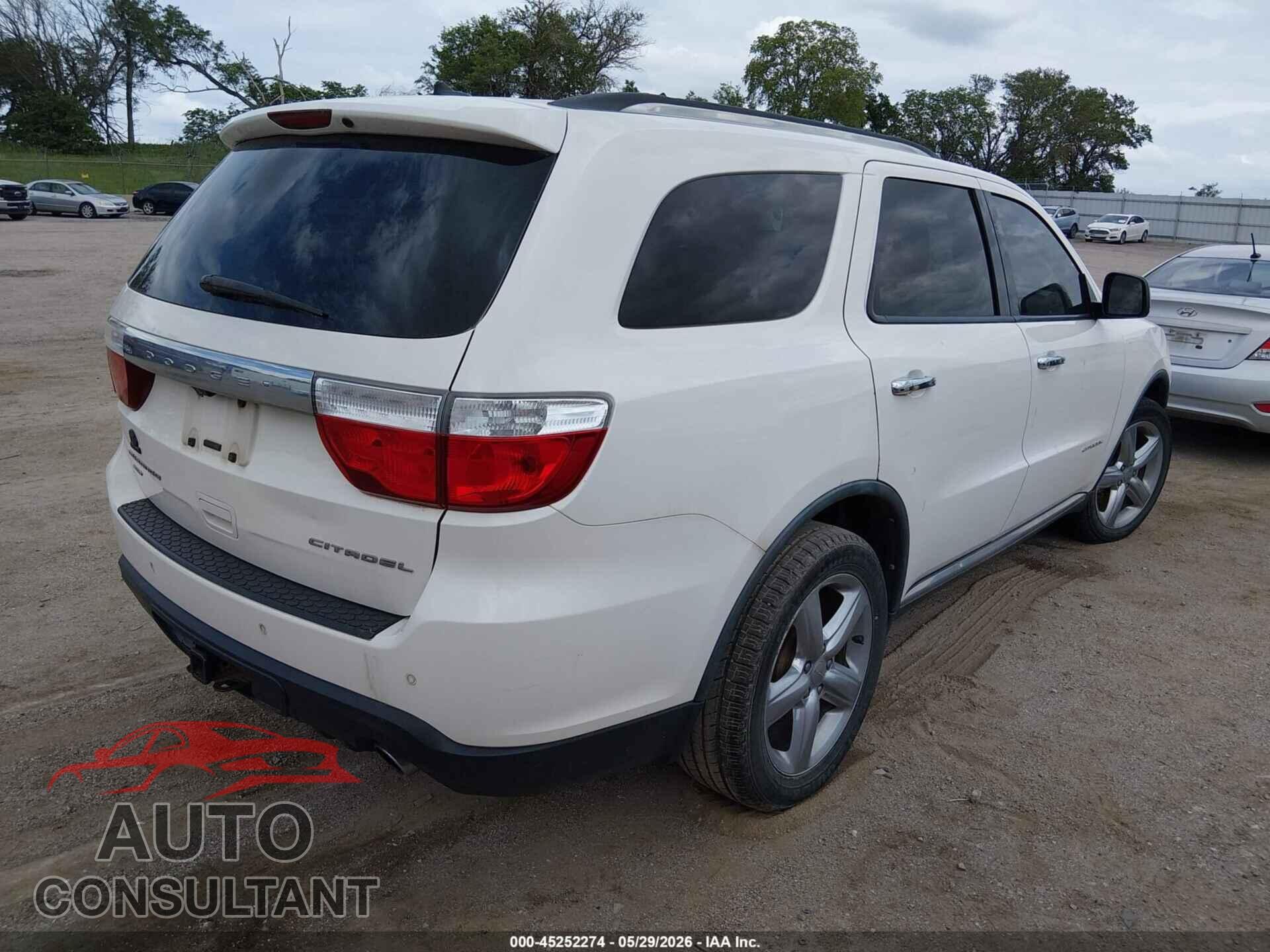 DODGE DURANGO 2011 - 1D4SE5GT2BC594456