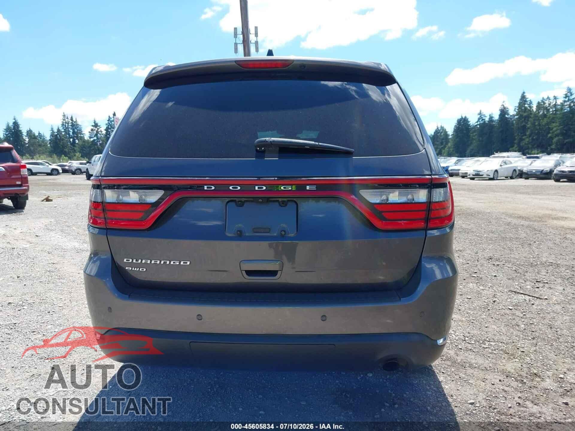 DODGE DURANGO 2017 - 1C4RDJAG1HC883694