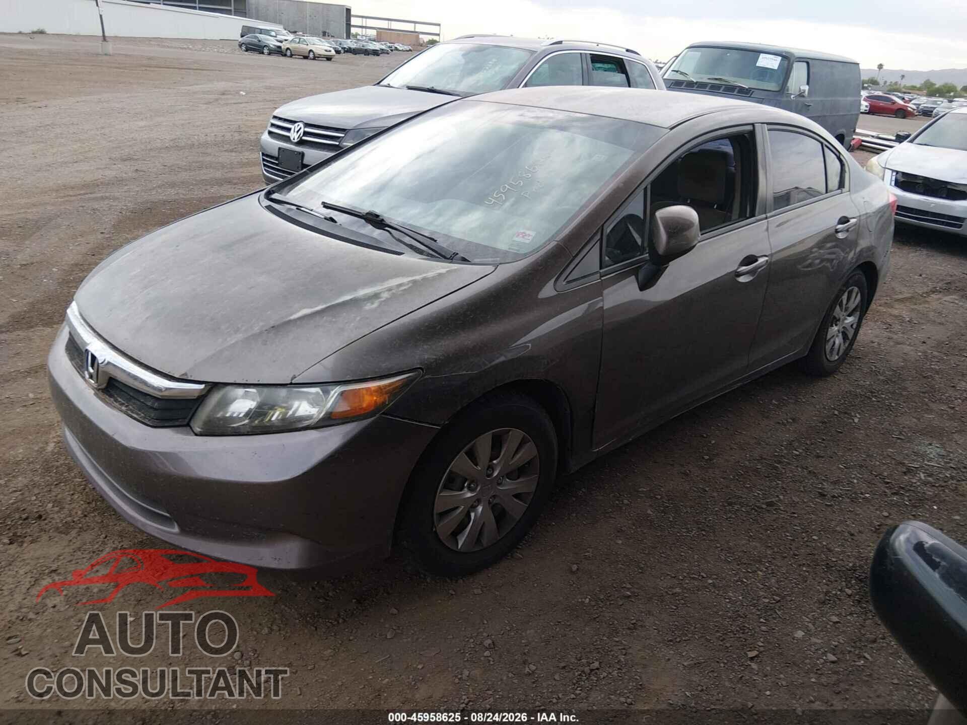 HONDA CIVIC 2012 - 2HGFB2F57CH543849