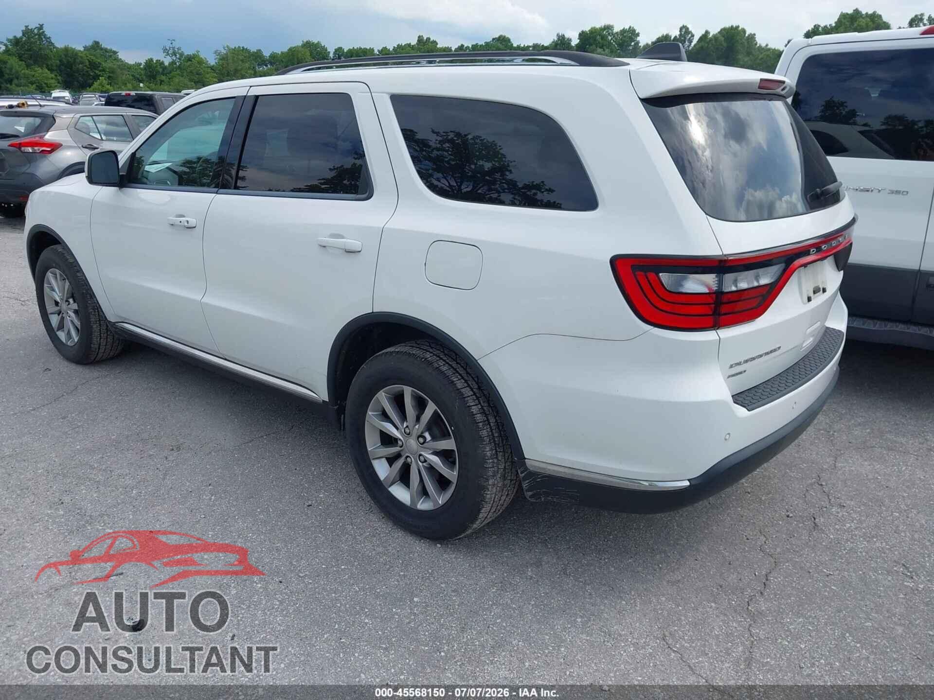 DODGE DURANGO 2017 - 1C4RDJAG7HC870156