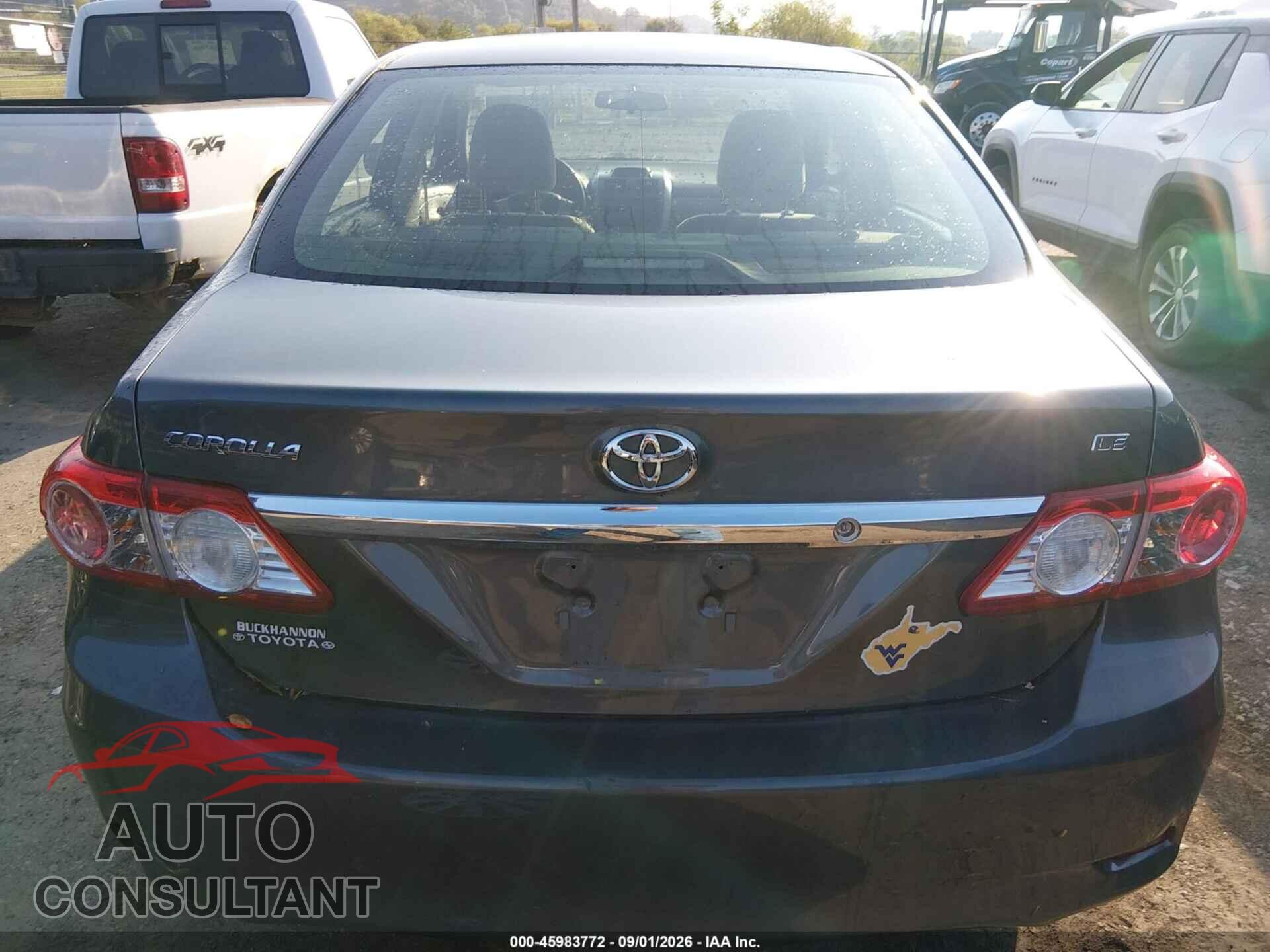 TOYOTA COROLLA 2013 - 2T1BU4EE0DC918917