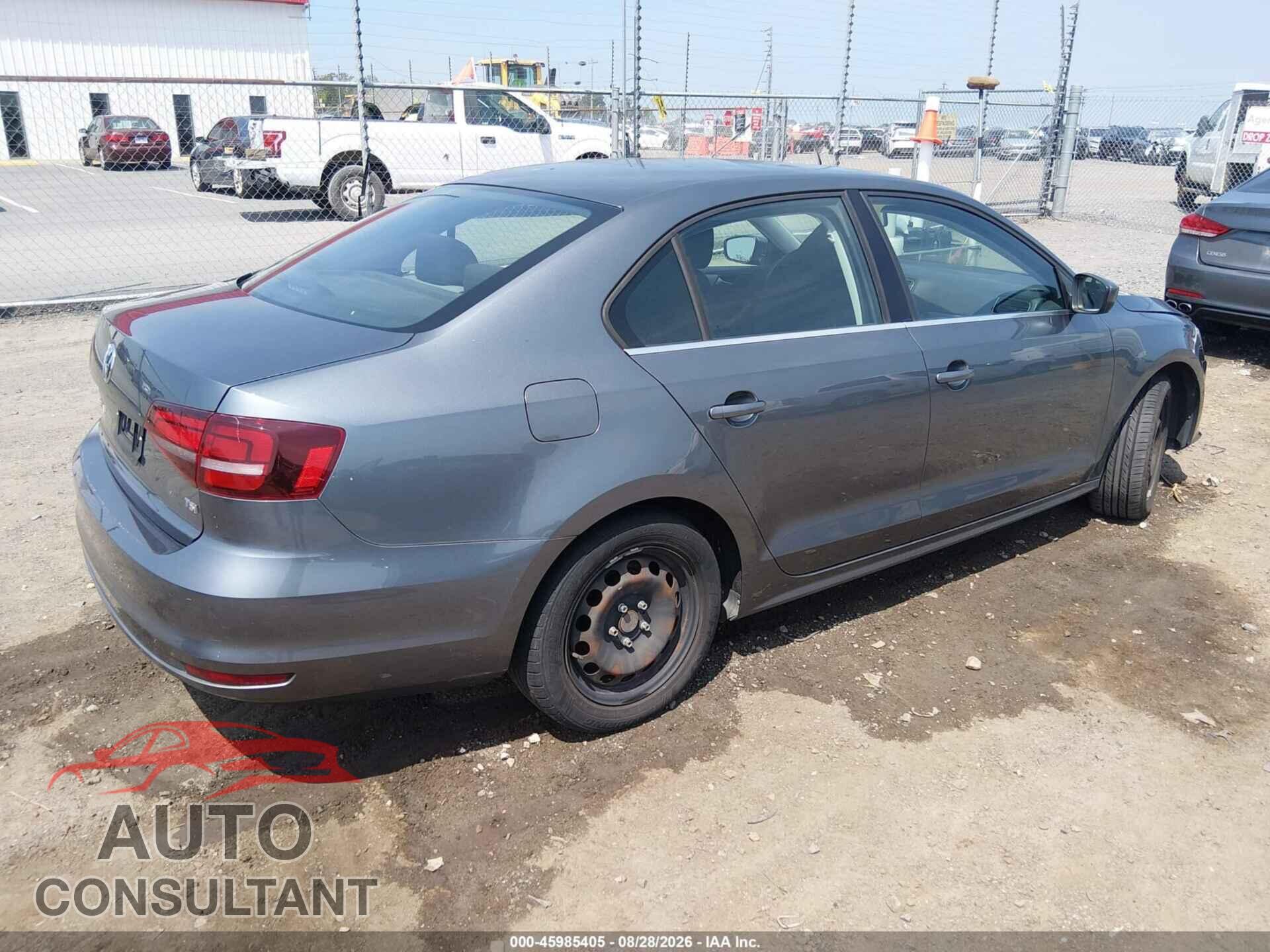 VOLKSWAGEN JETTA 2017 - 3VW2B7AJ3HM404130