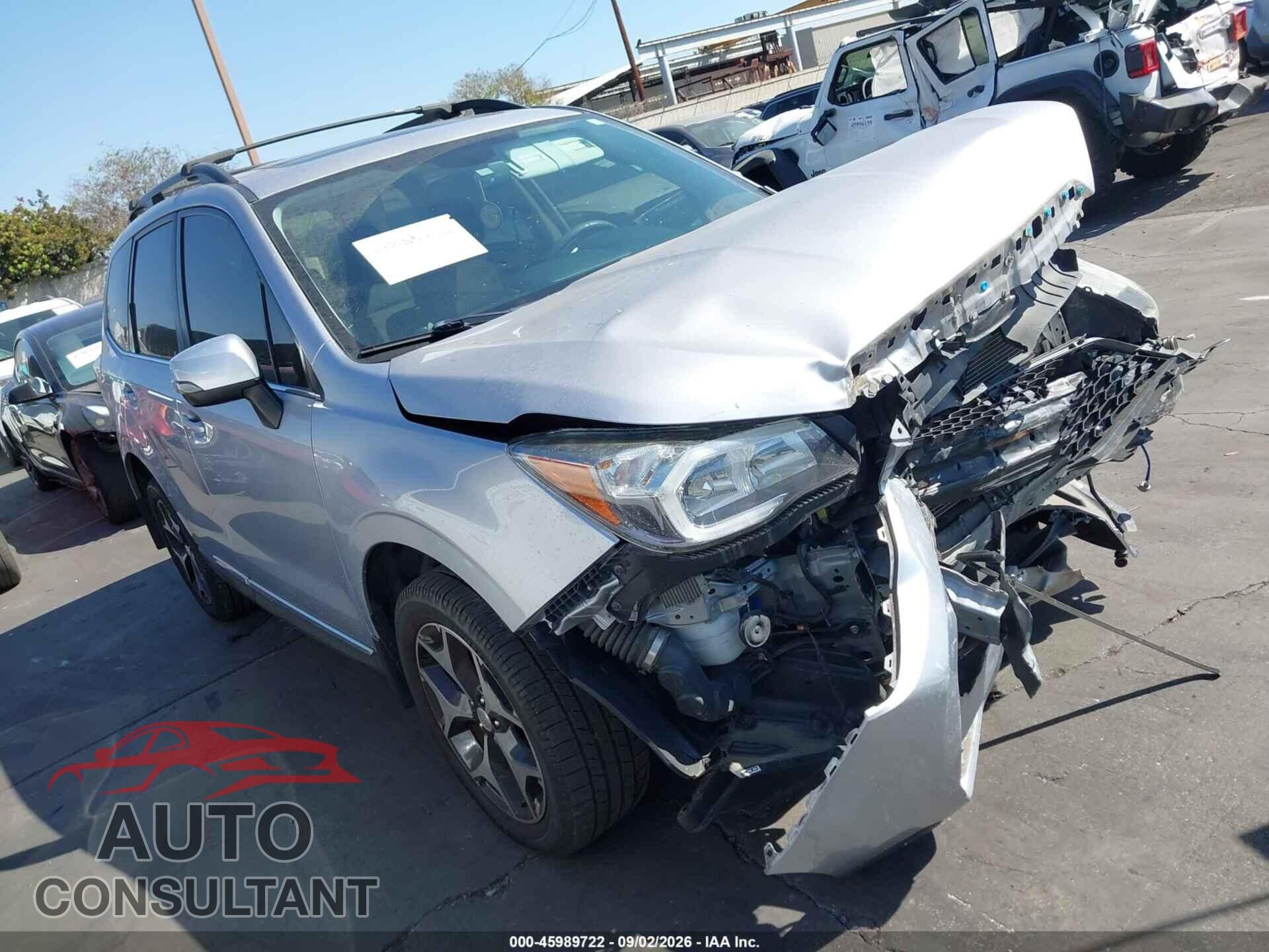 SUBARU FORESTER 2016 - JF2SJGVC2GH407641