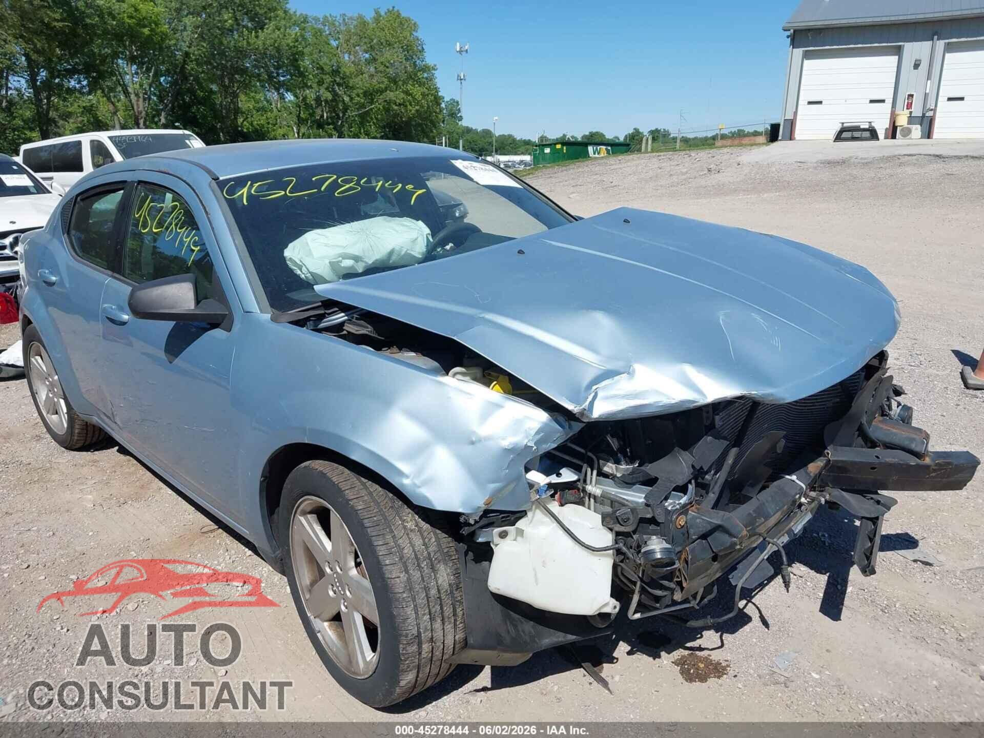DODGE AVENGER 2013 - 1C3CDZAB8DN563994