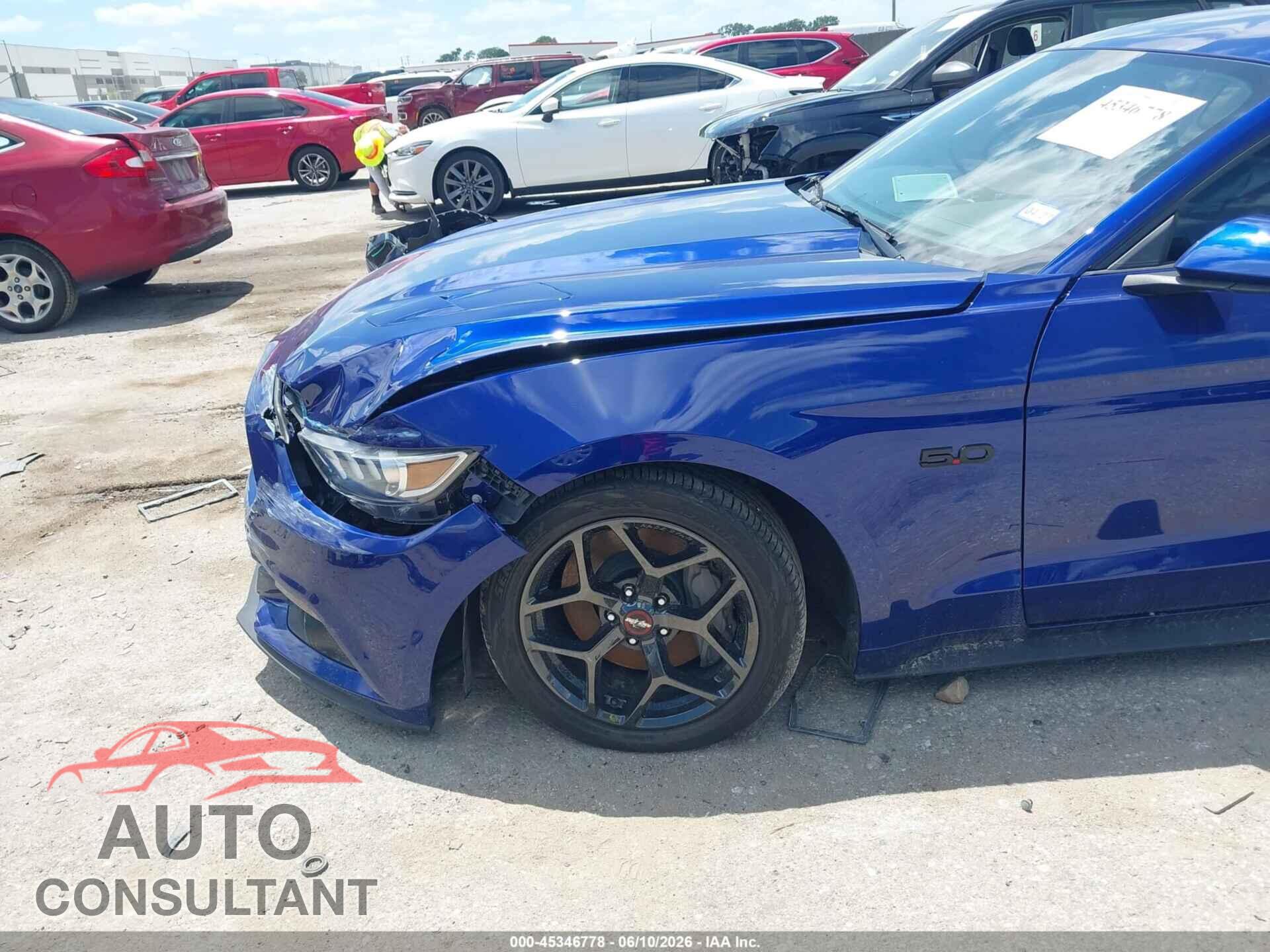 FORD MUSTANG 2016 - 1FA6P8CF6G5229774
