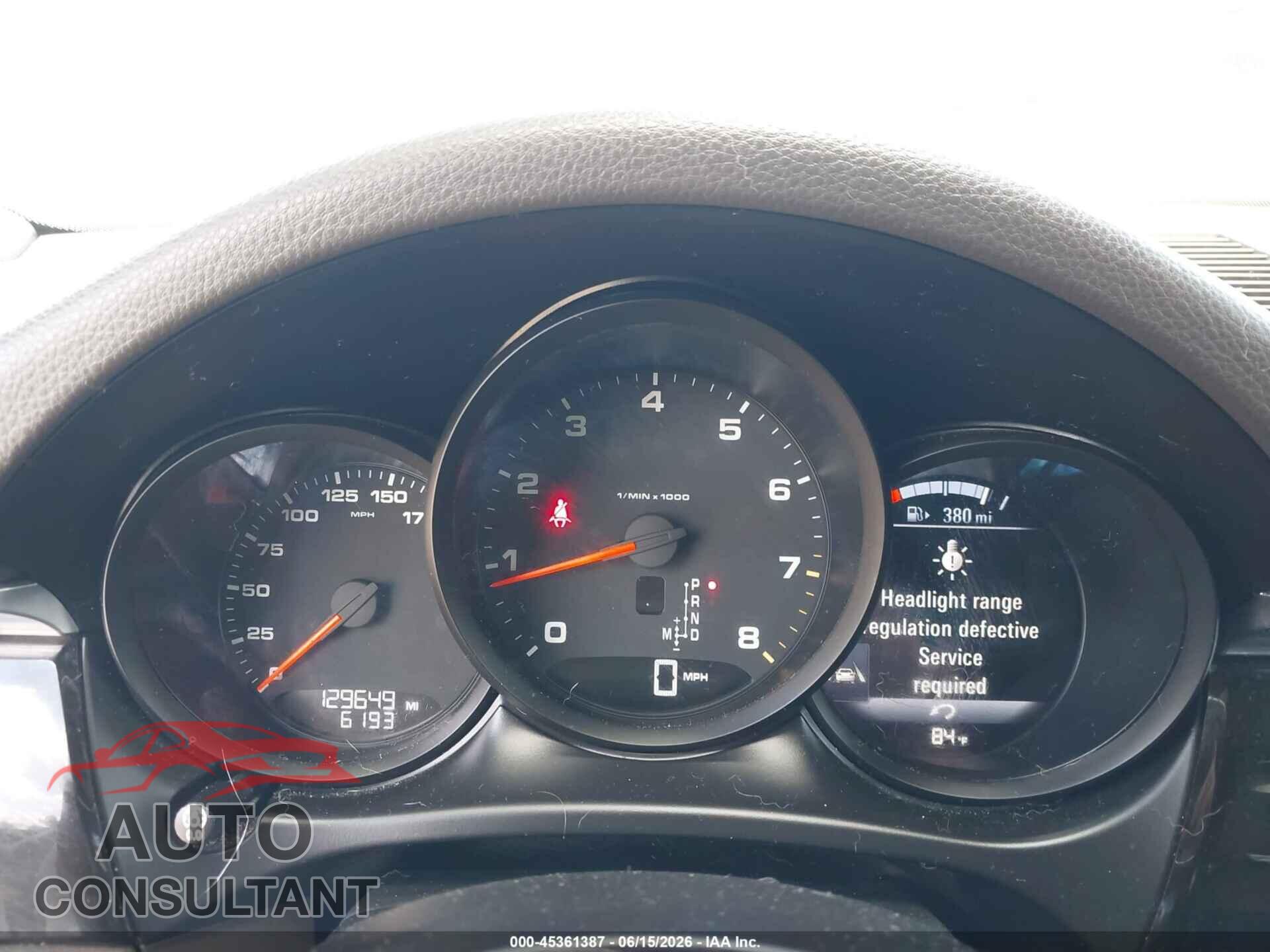 PORSCHE MACAN 2017 - WP1AA2A54HLB08573