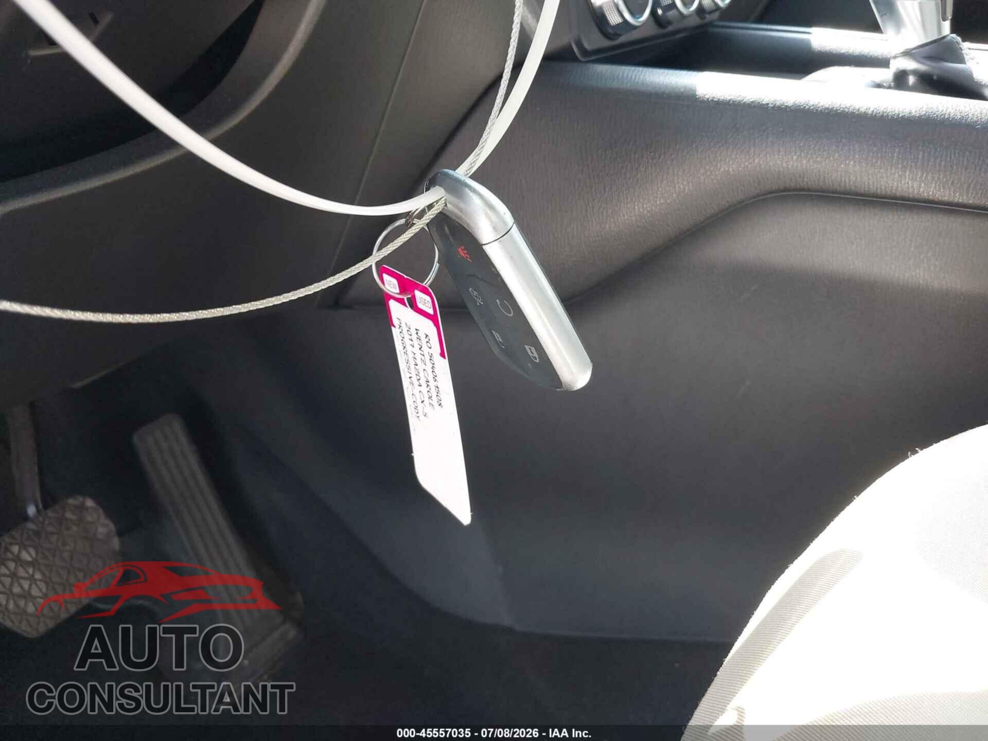 MAZDA CX-5 2017 - JM3KFABL6H0165400