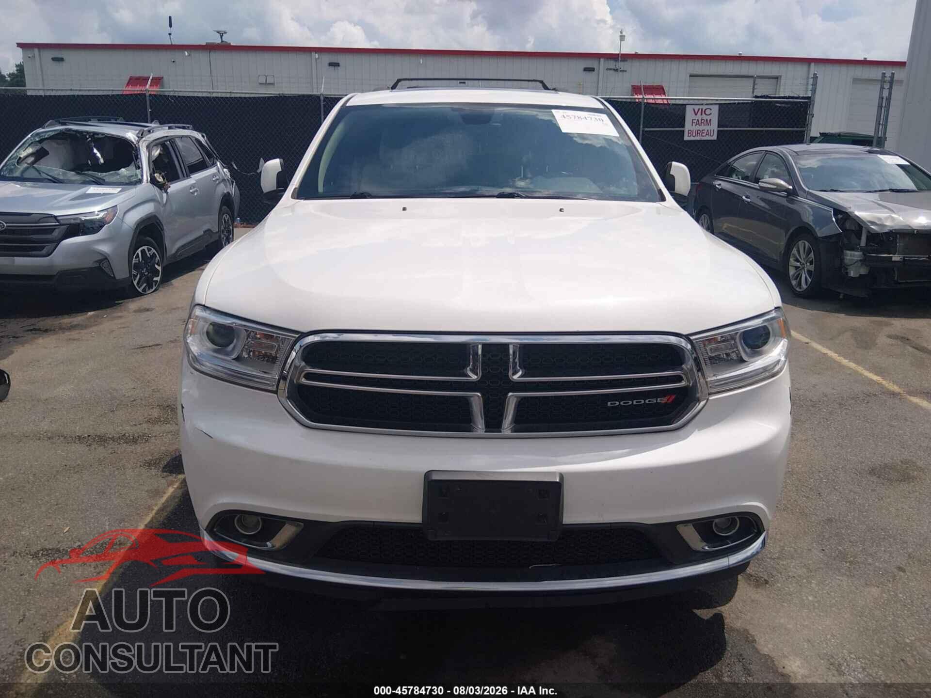 DODGE DURANGO 2017 - 1C4RDJAG6HC918195