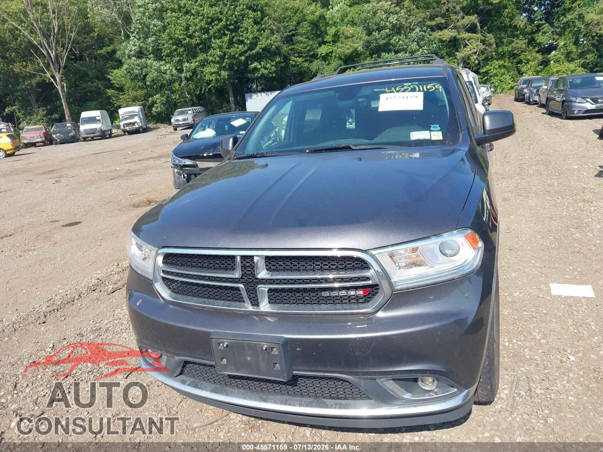 DODGE DURANGO 2017 - 1C4RDJAGXHC879093