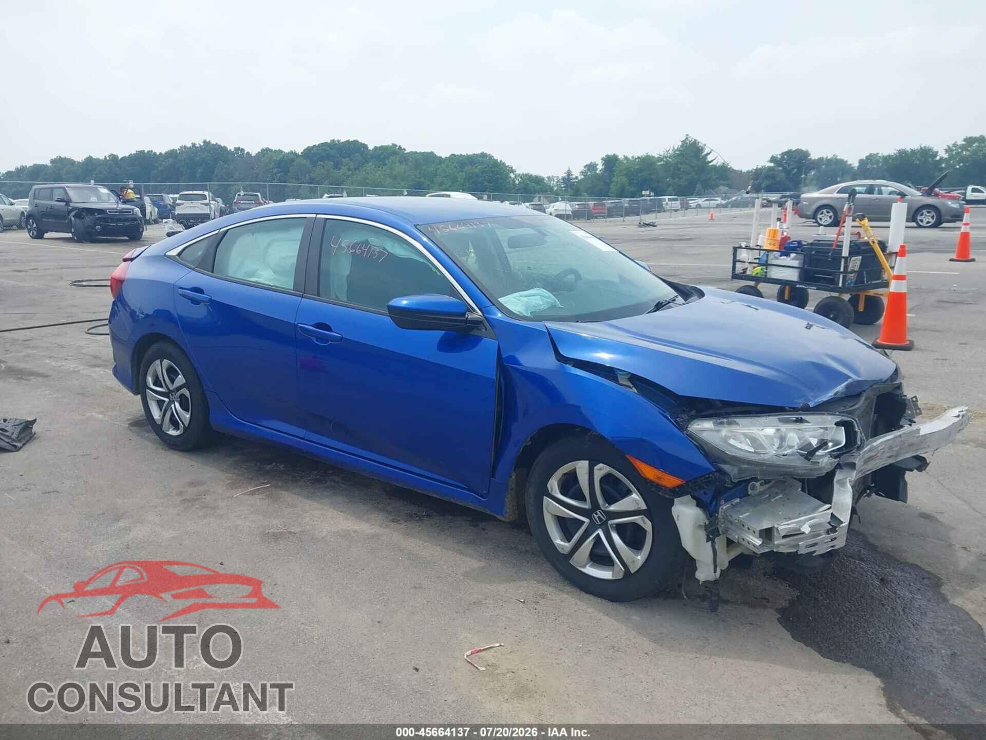 HONDA CIVIC 2017 - 19XFC2F56HE037024