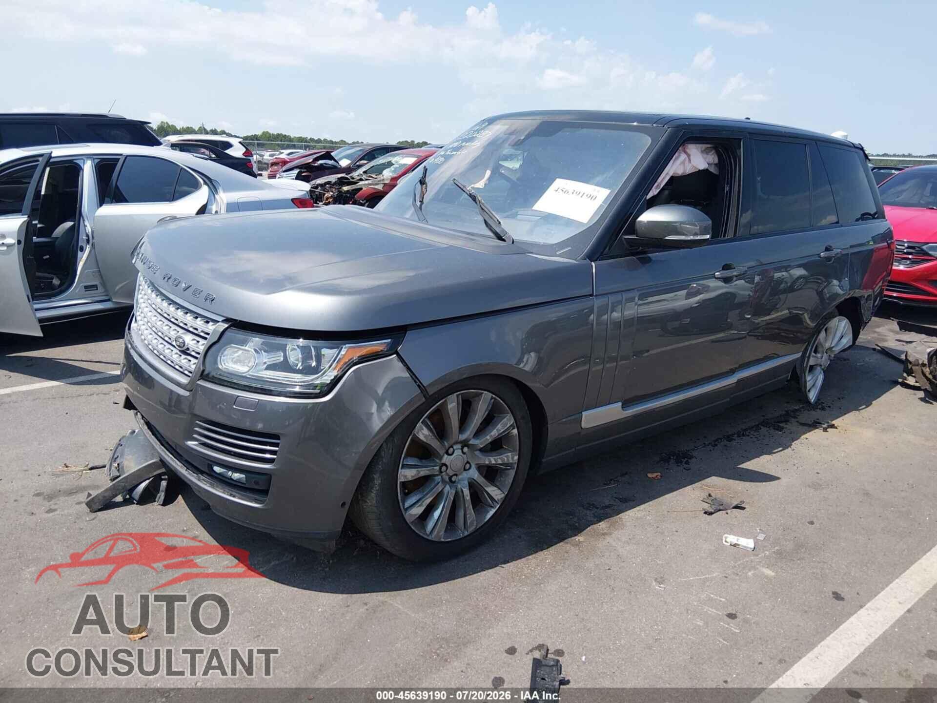 LAND ROVER RANGE ROVER 2016 - SALGS2EF8GA284430
