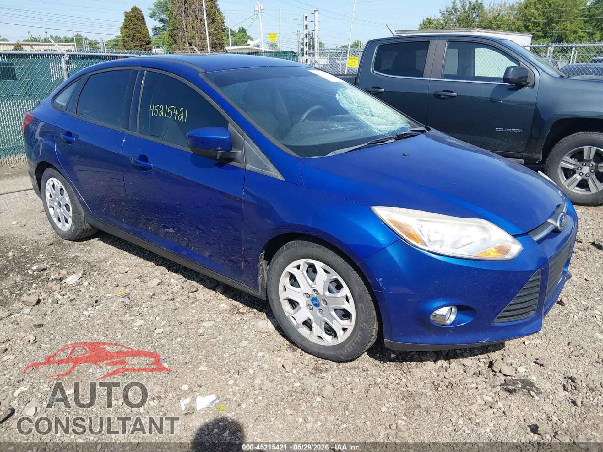 FORD FOCUS 2012 - 1FAHP3F28CL346847