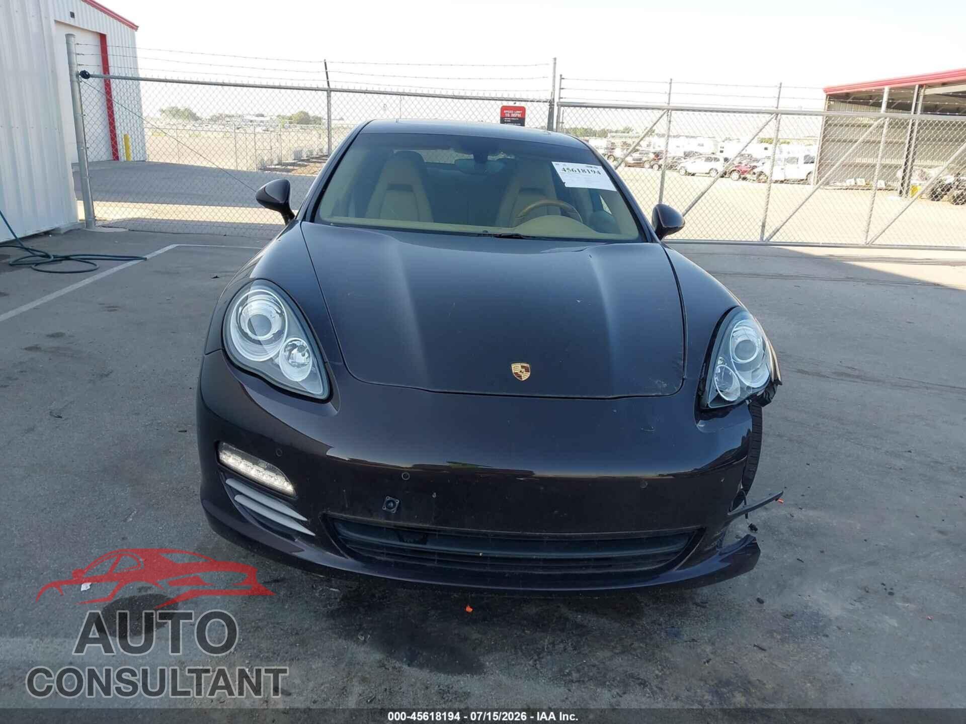 PORSCHE PANAMERA 2011 - WP0AA2A71BL011129