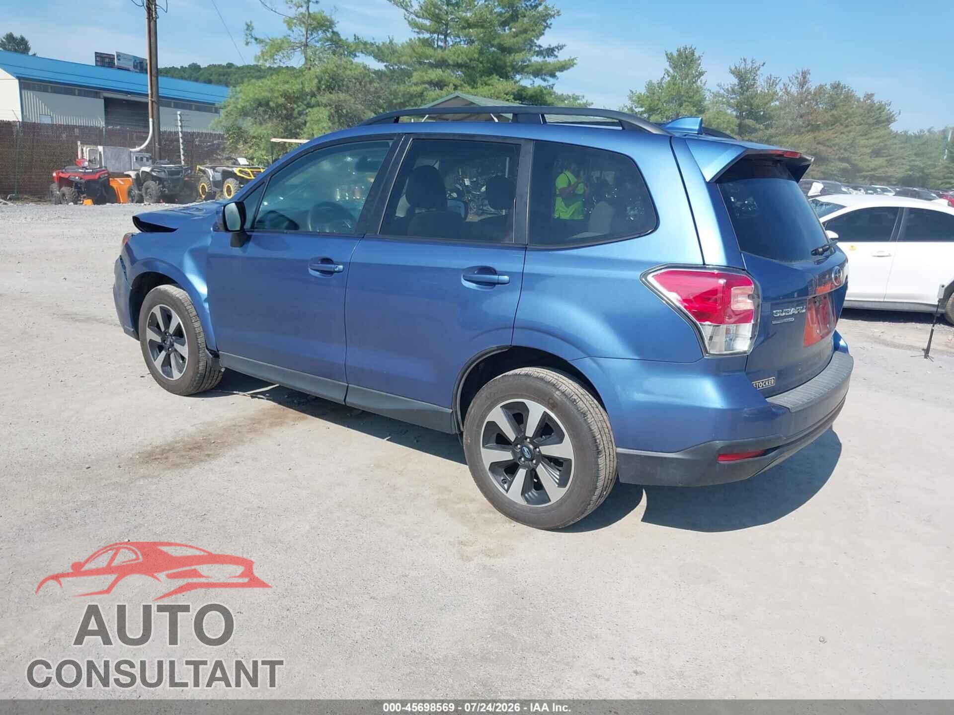 SUBARU FORESTER 2017 - JF2SJAEC2HH522643