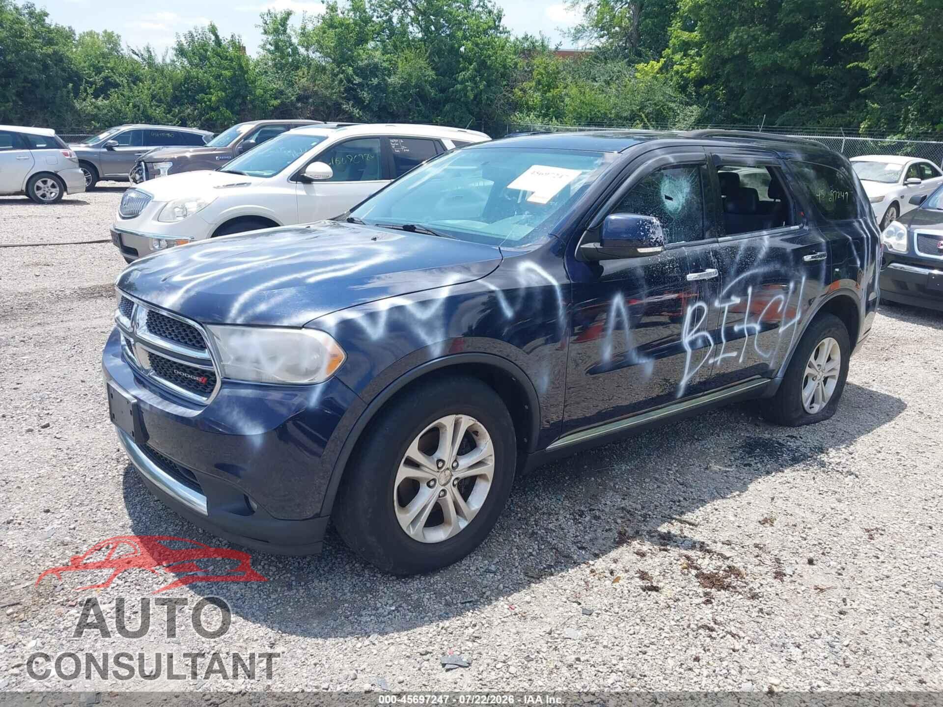 DODGE DURANGO 2013 - 1C4RDJDGXDC616558