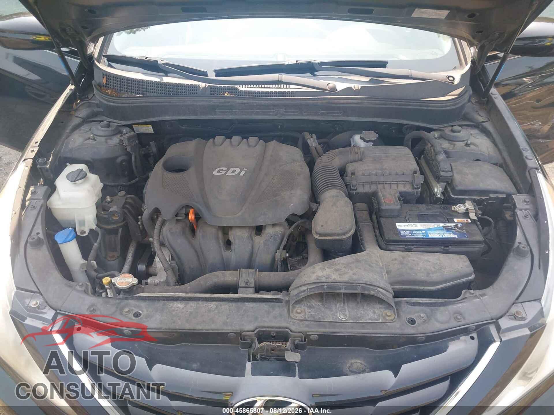 HYUNDAI SONATA 2012 - 5NPEB4AC7CH347168