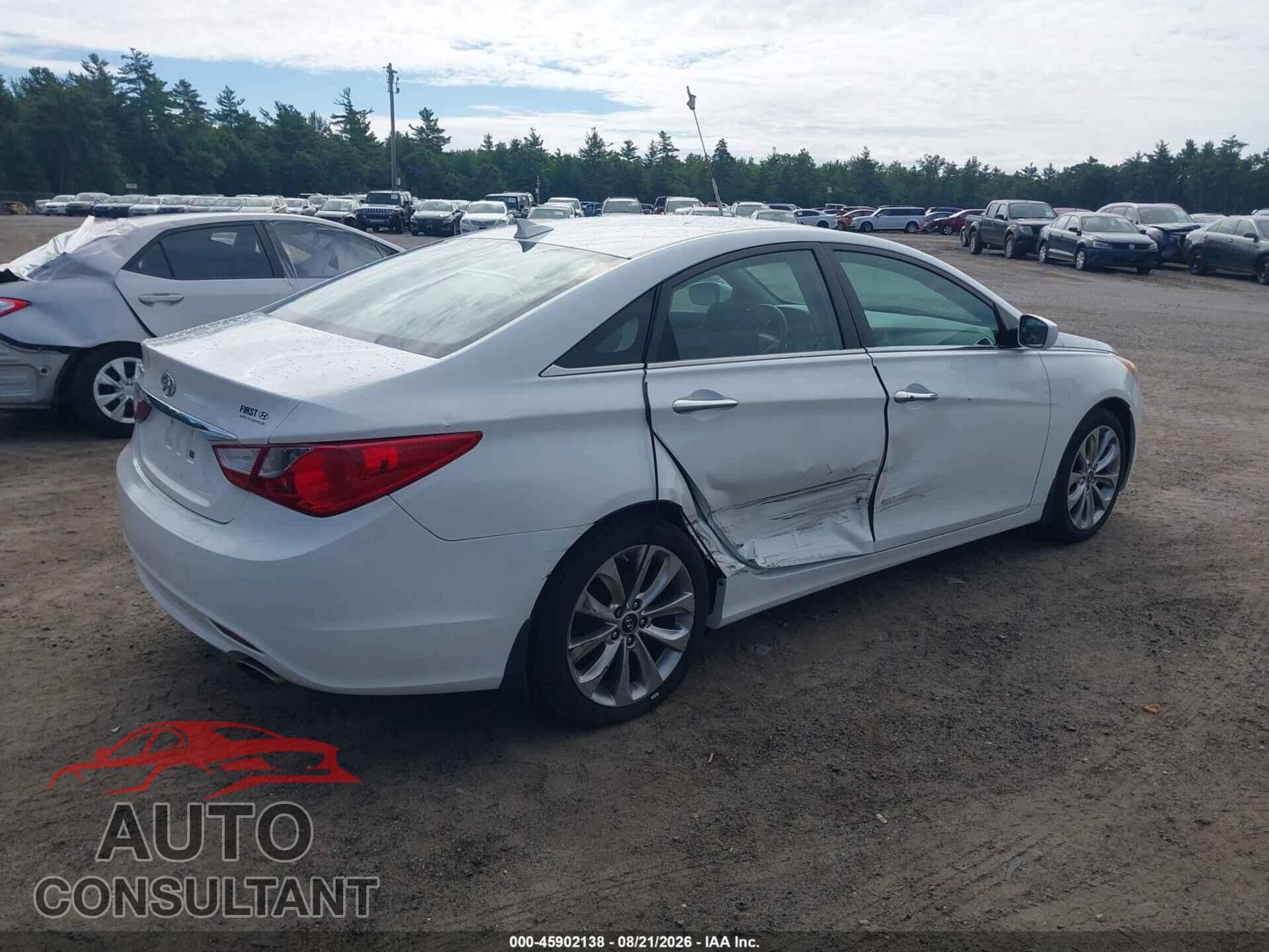 HYUNDAI SONATA 2013 - 5NPEC4AC4DH694939