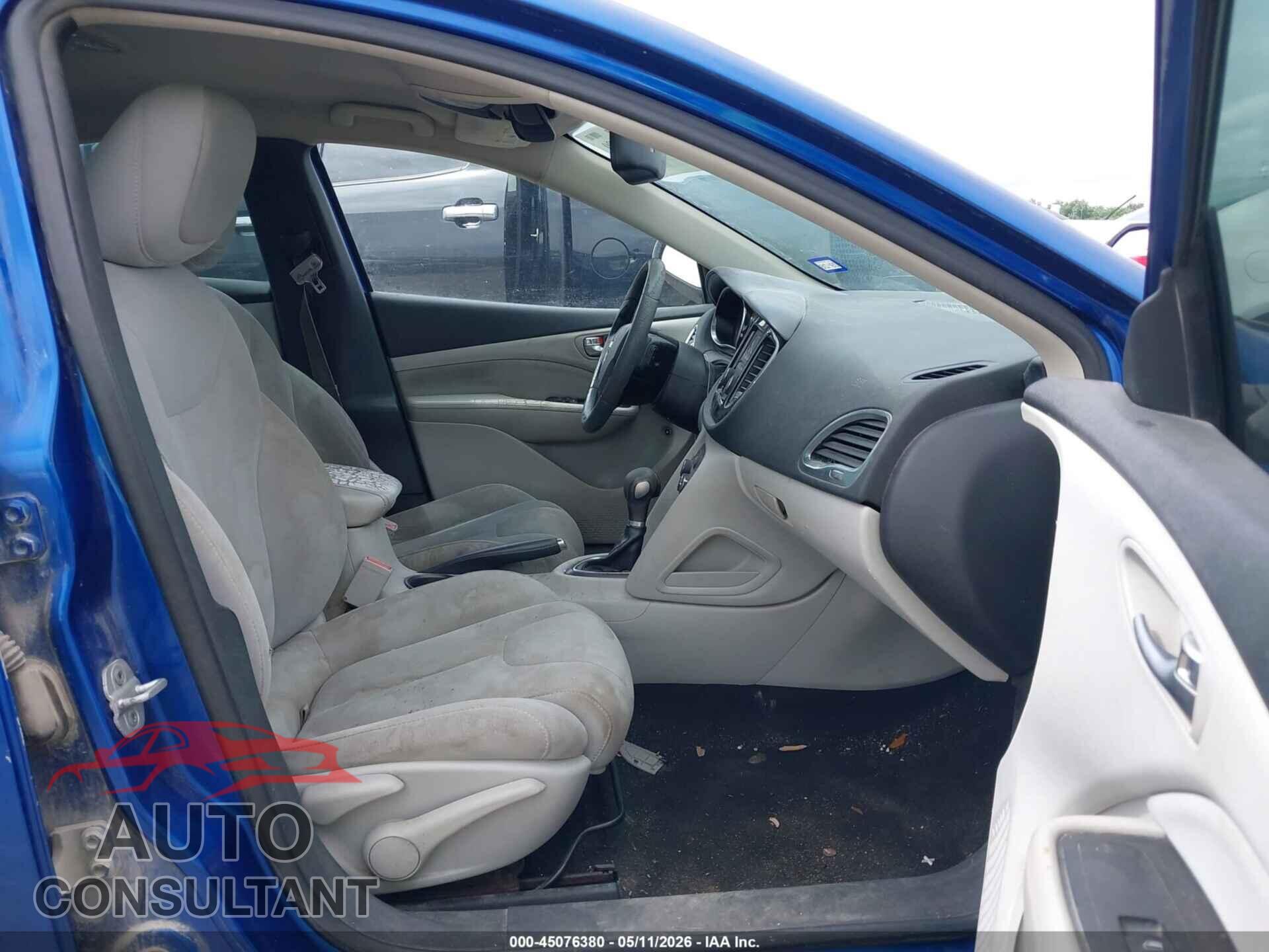 DODGE DART 2013 - 1C3CDFBA7DD709084