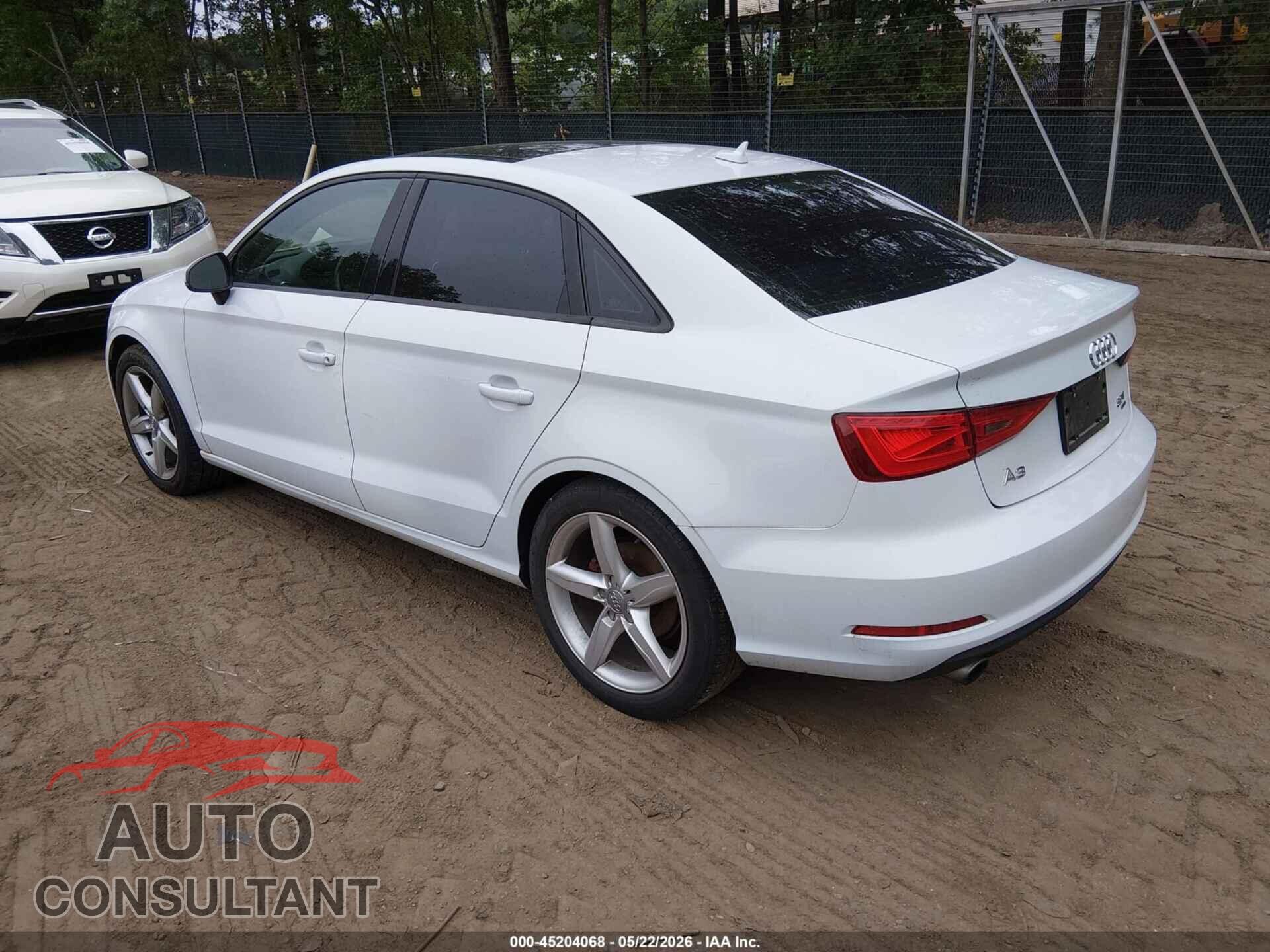 AUDI A3 2015 - WAUBFGFF8F1003045