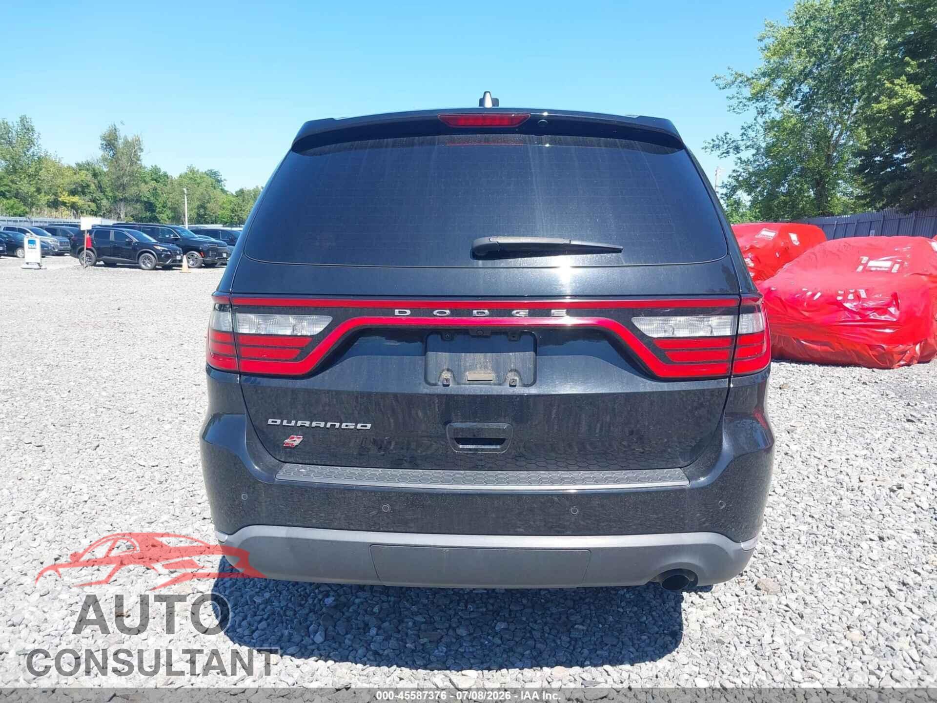 DODGE DURANGO 2019 - 1C4RDJAG4KC744456