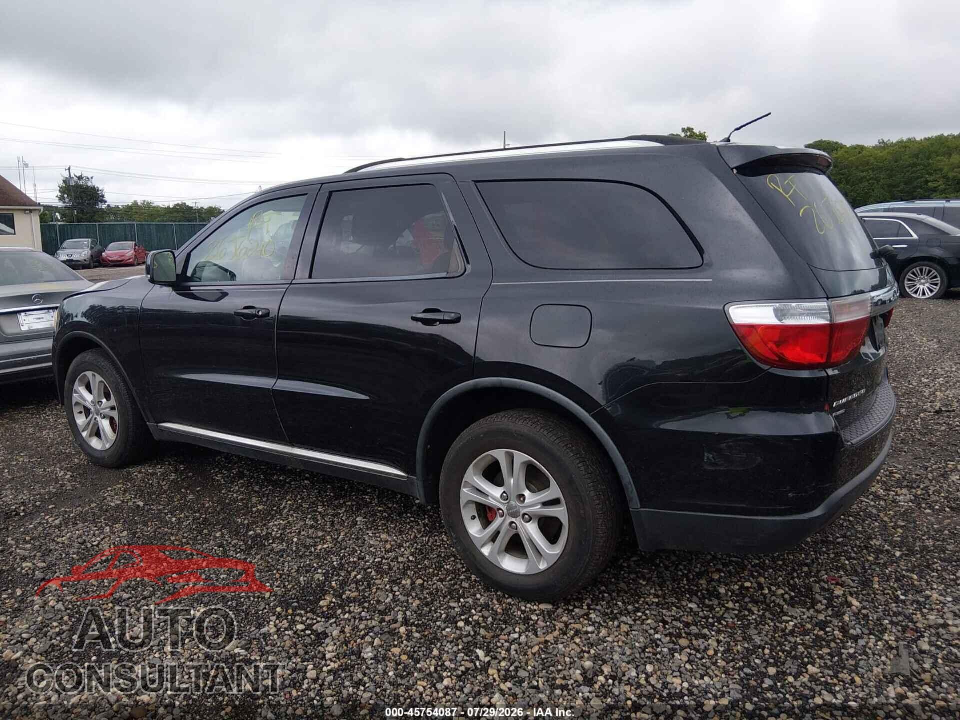 DODGE DURANGO 2012 - 1C4RDJDG9CC153648