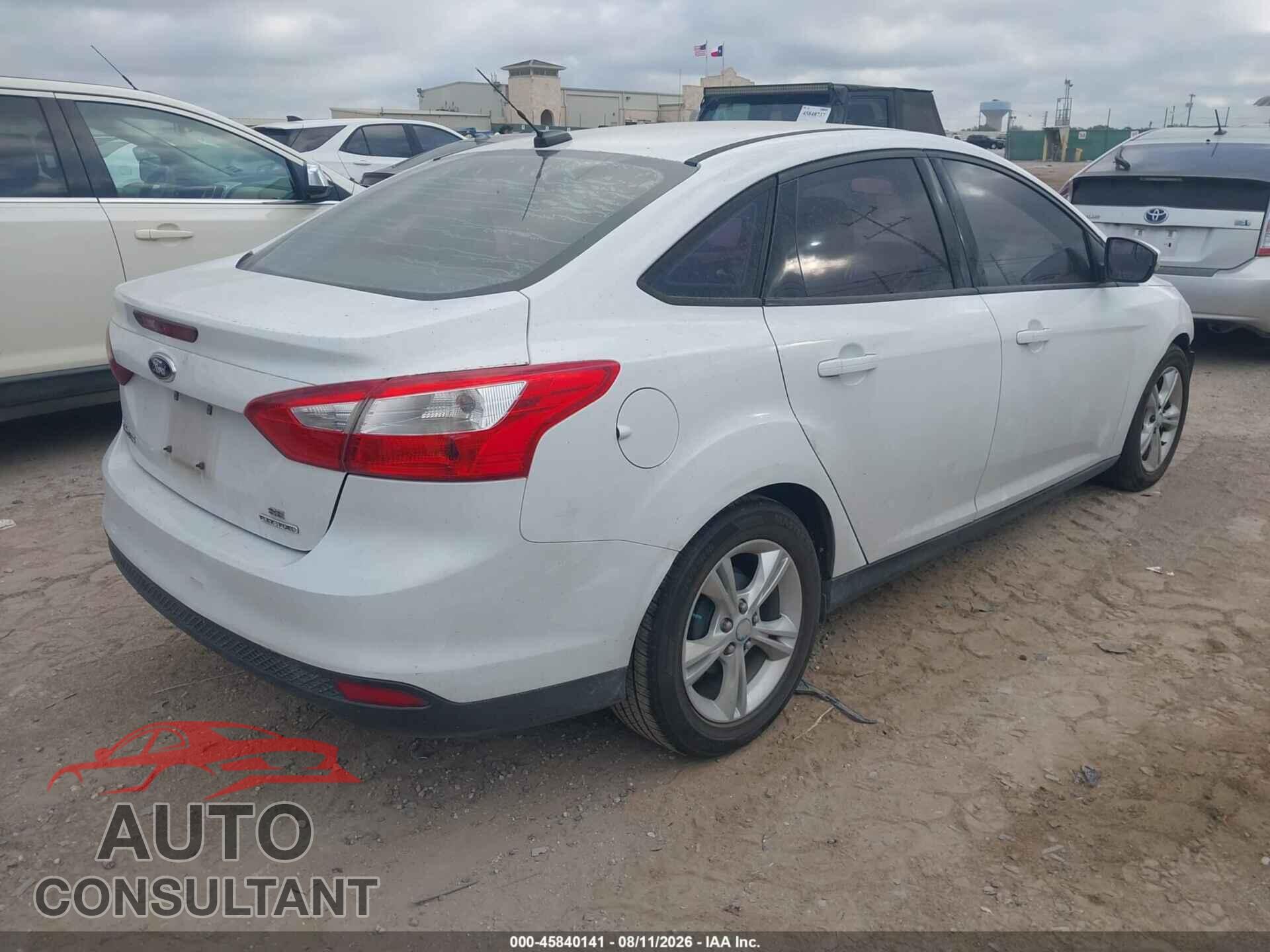 FORD FOCUS 2013 - 1FADP3F29DL189121